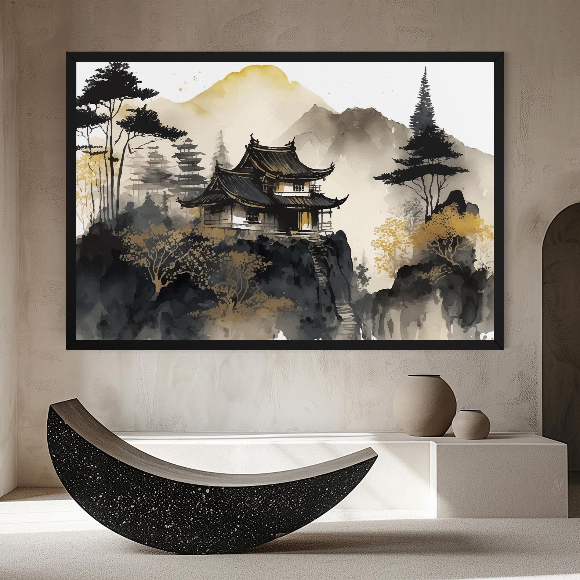 Japanese Temple mockup 8