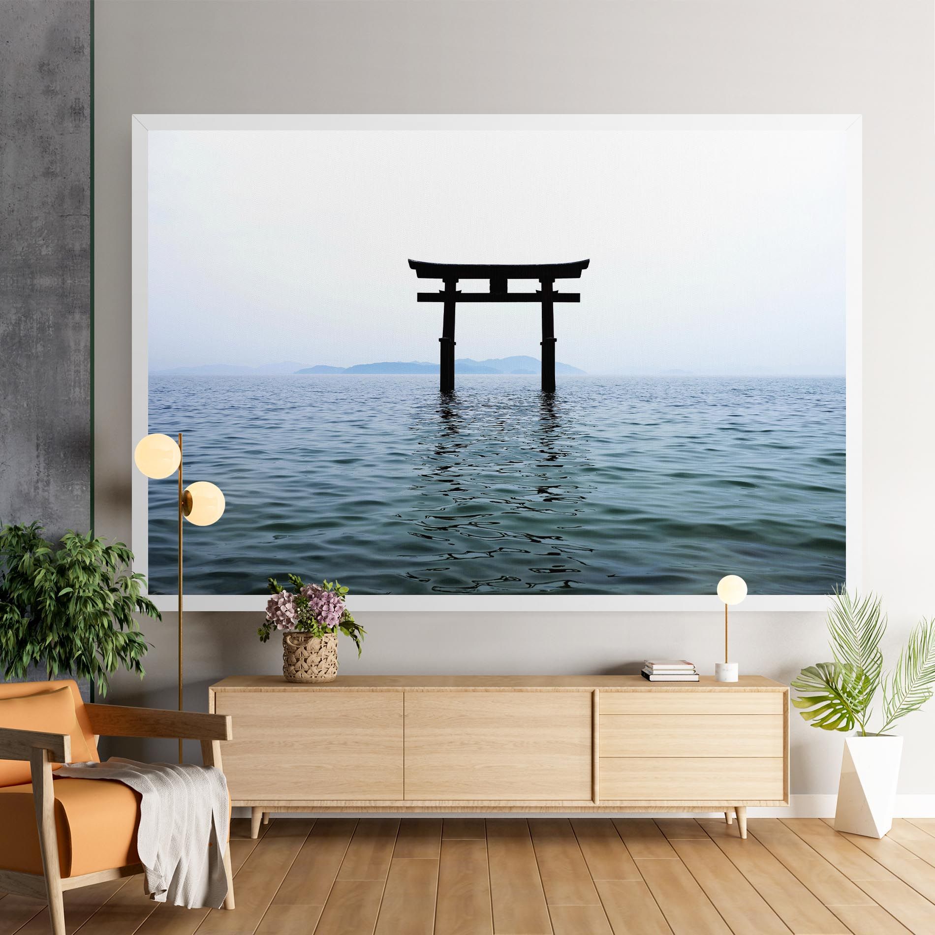 Japan Lake Gate mockup 9