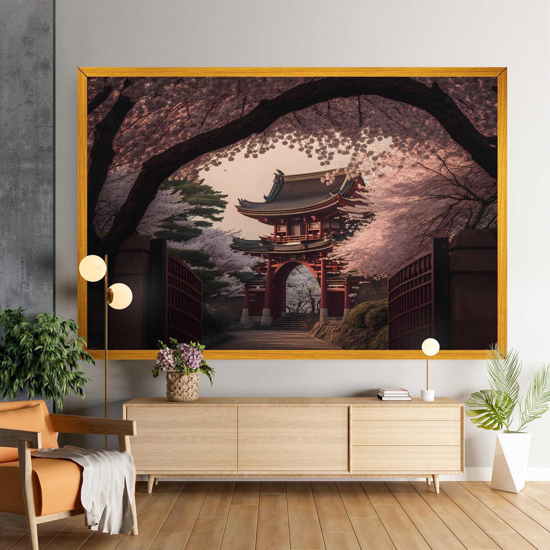 Leinwandbild Toji Gate mockup 9