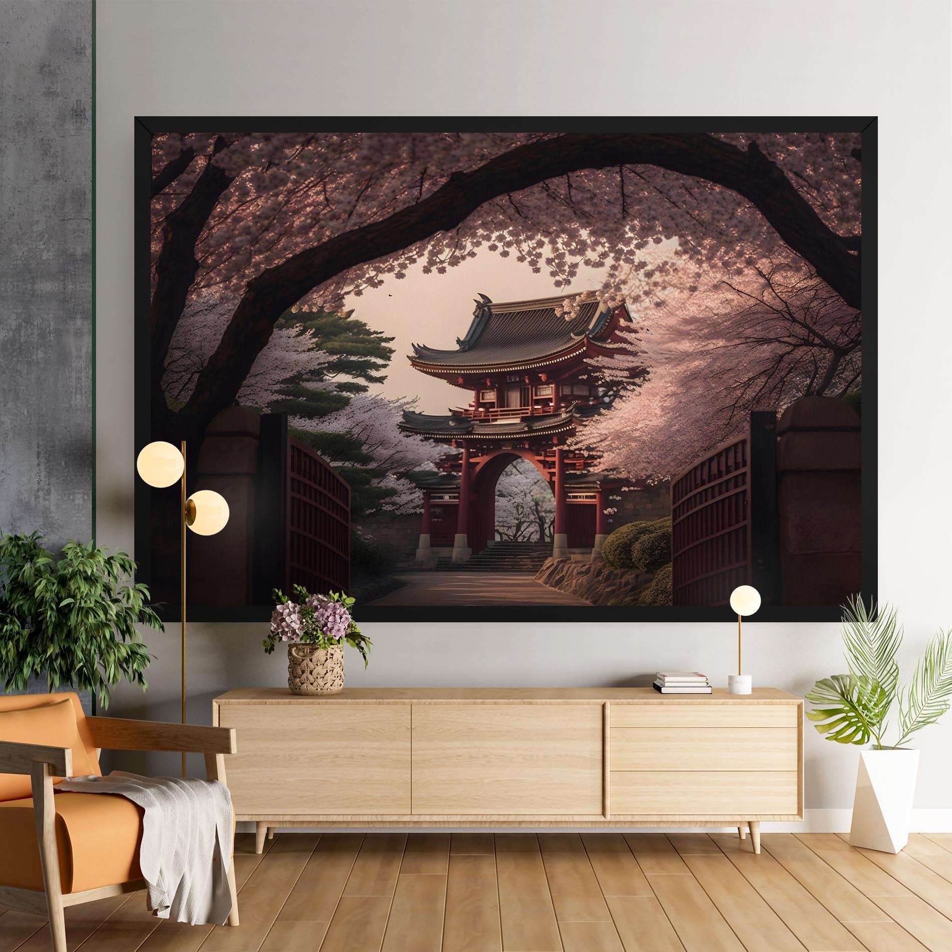 Leinwandbild Toji Gate mockup 9