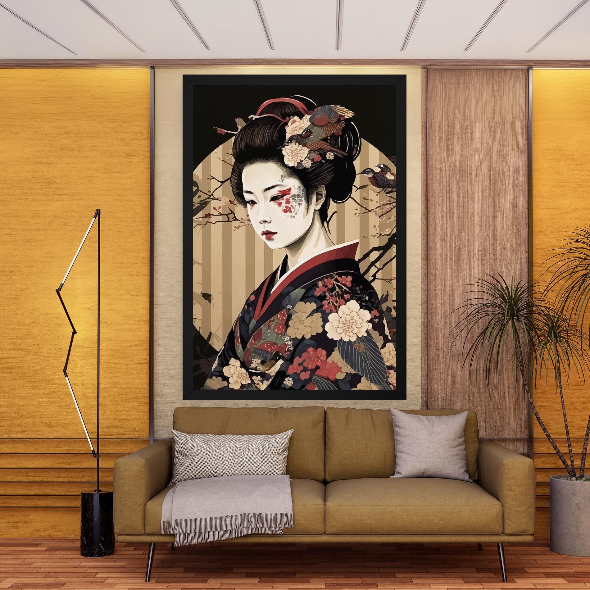 Asiatic Lady mockup 9