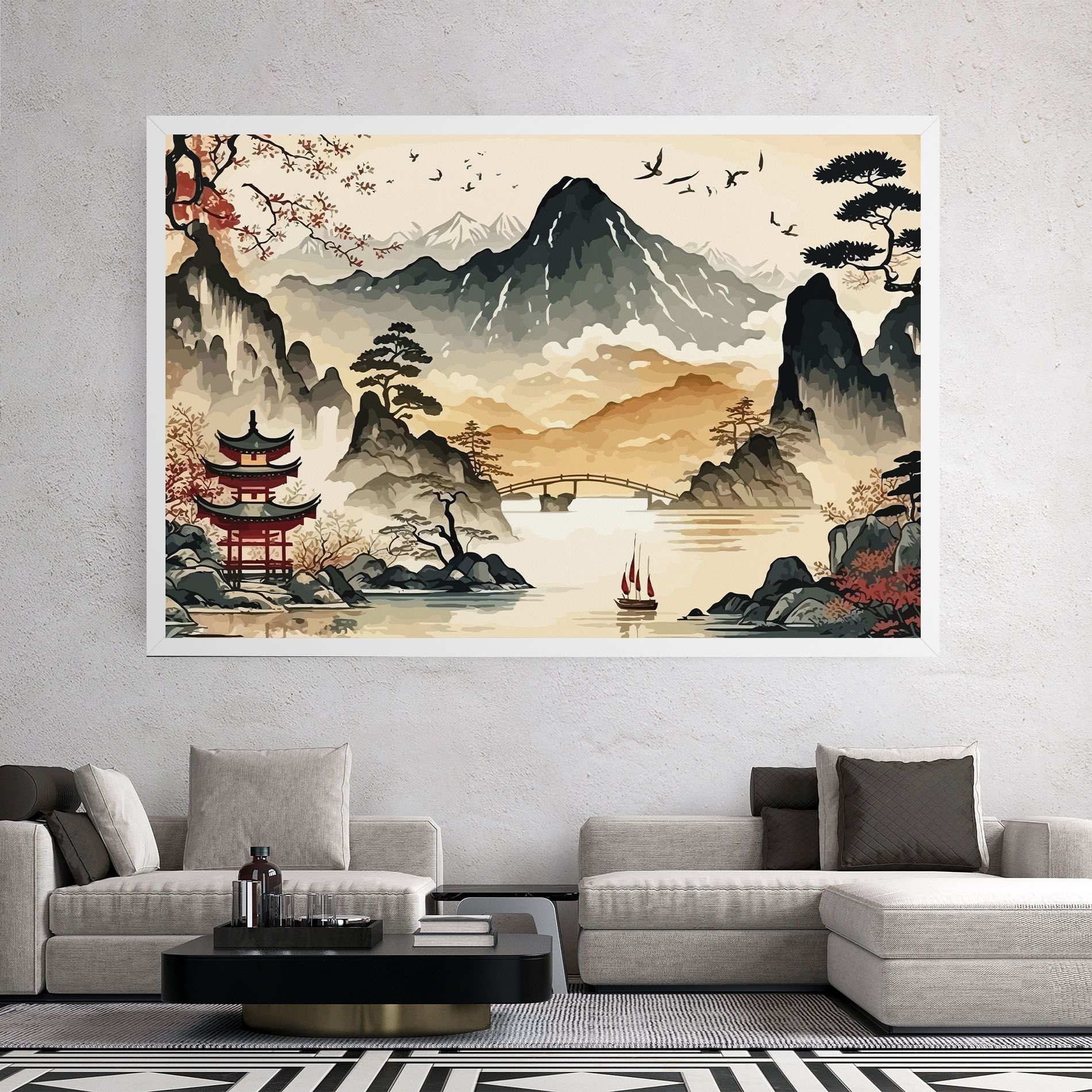 Asian Mountain View mockup 2