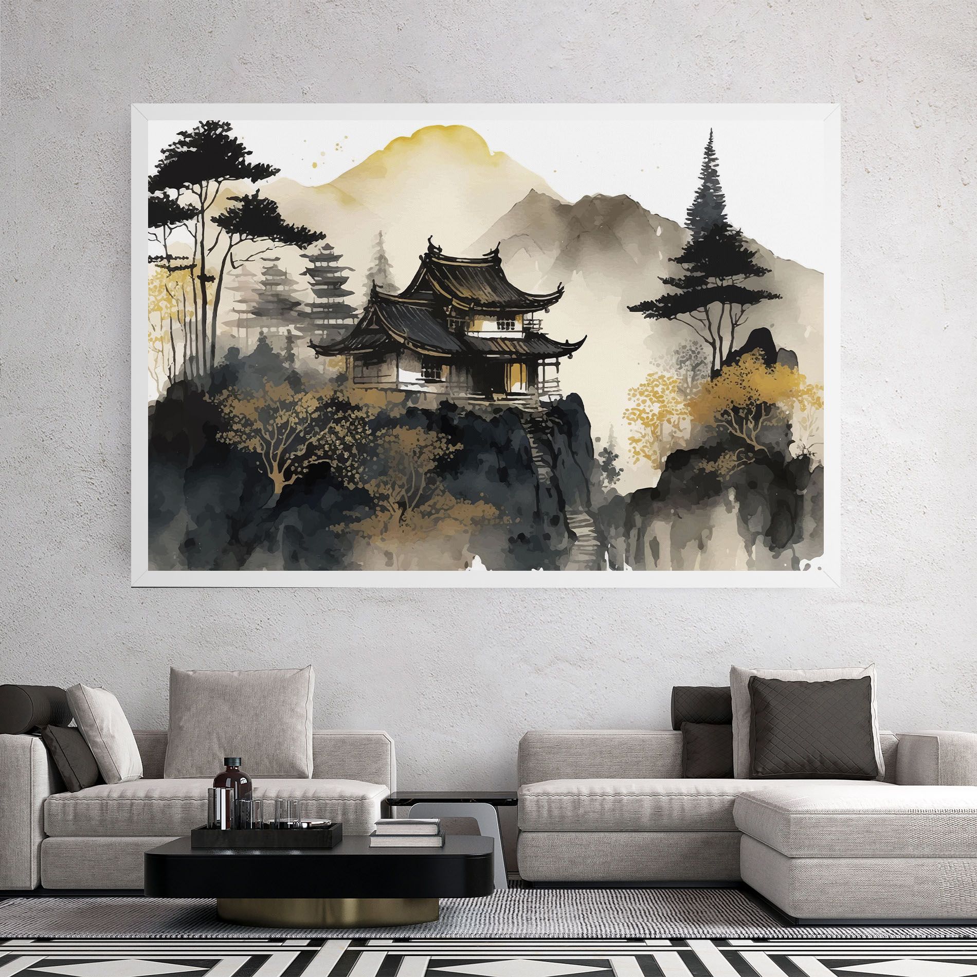 Japanese Temple mockup 2