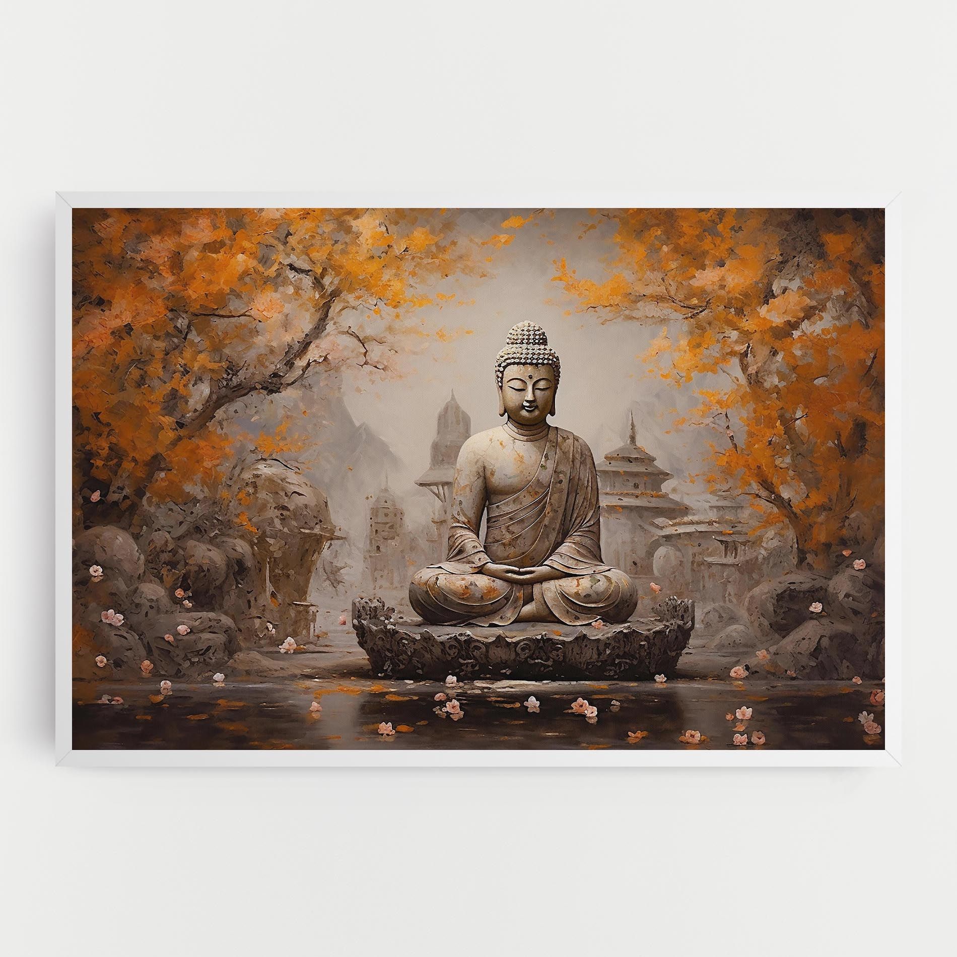 Beautiful Buddha Art mockup 0