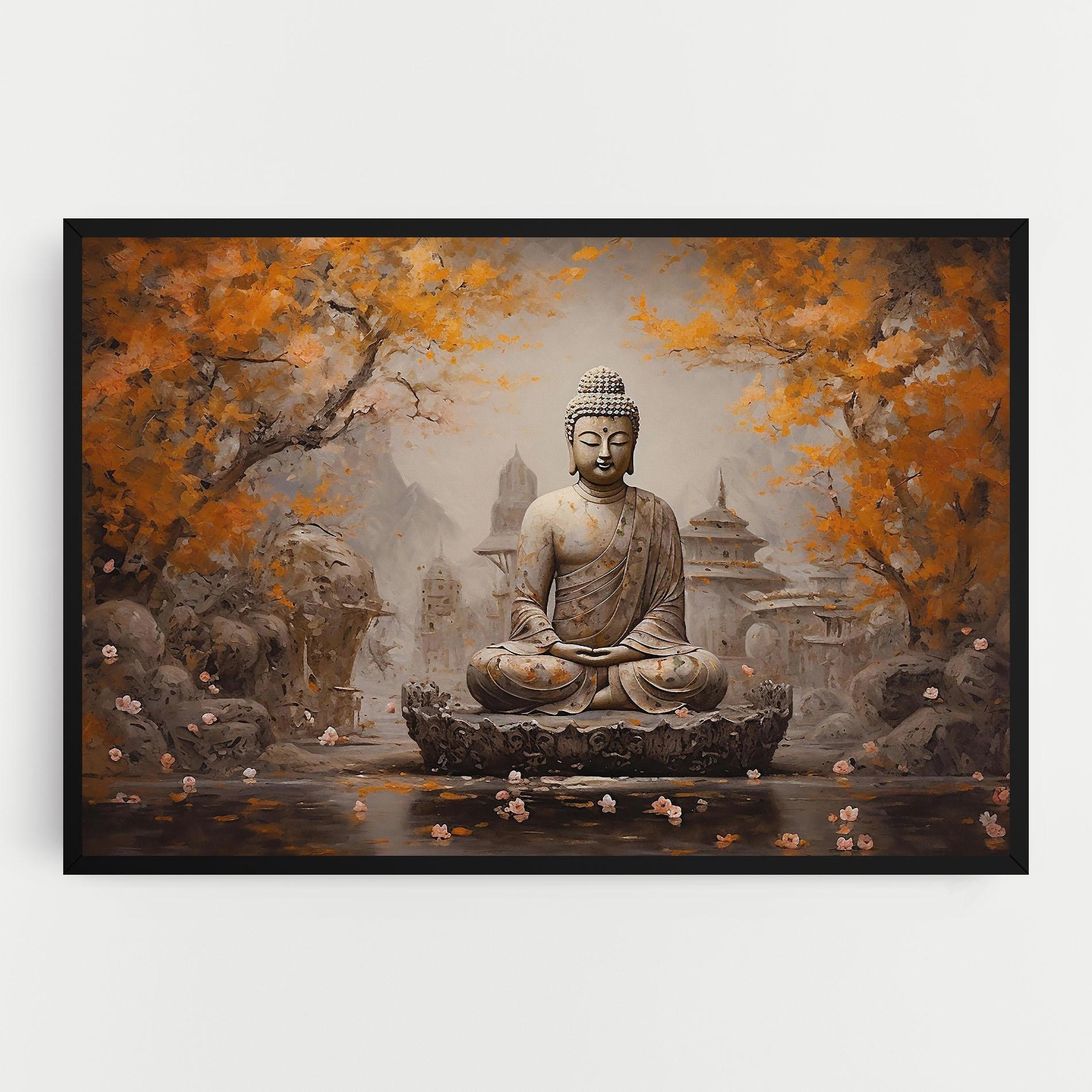 Leinwandbild Beautiful Buddha Art mockup 0