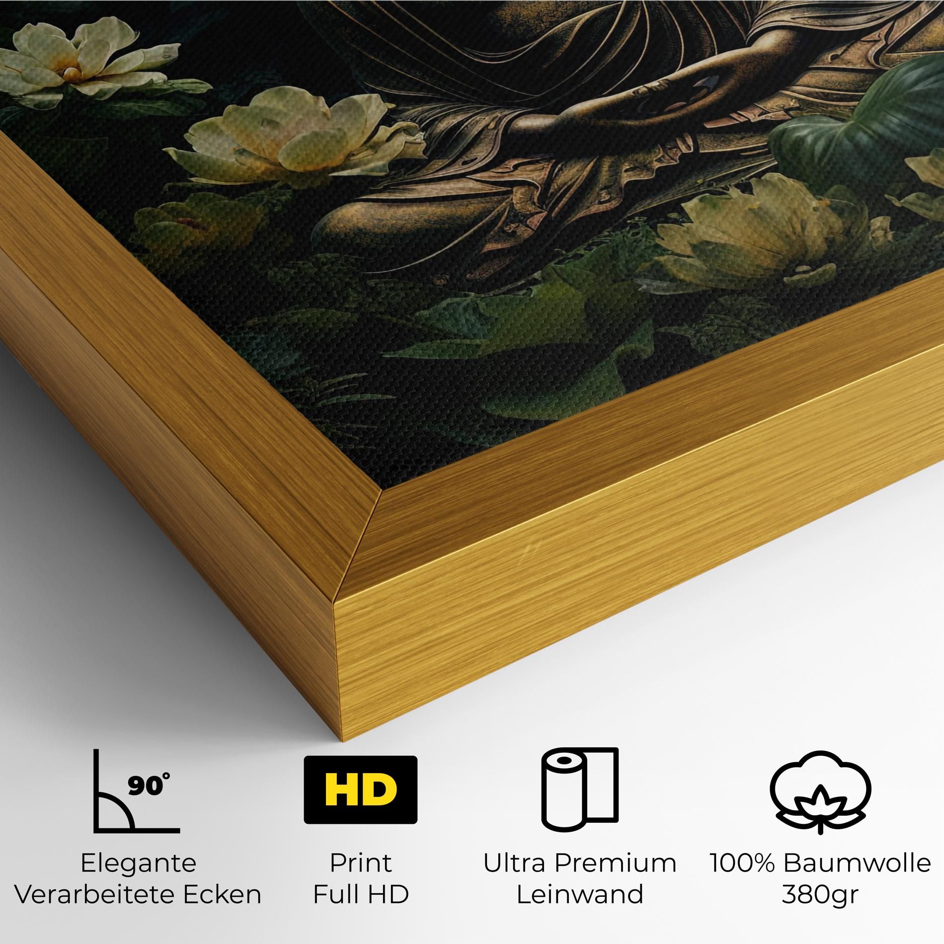 Calm Buddha Art mockup 4