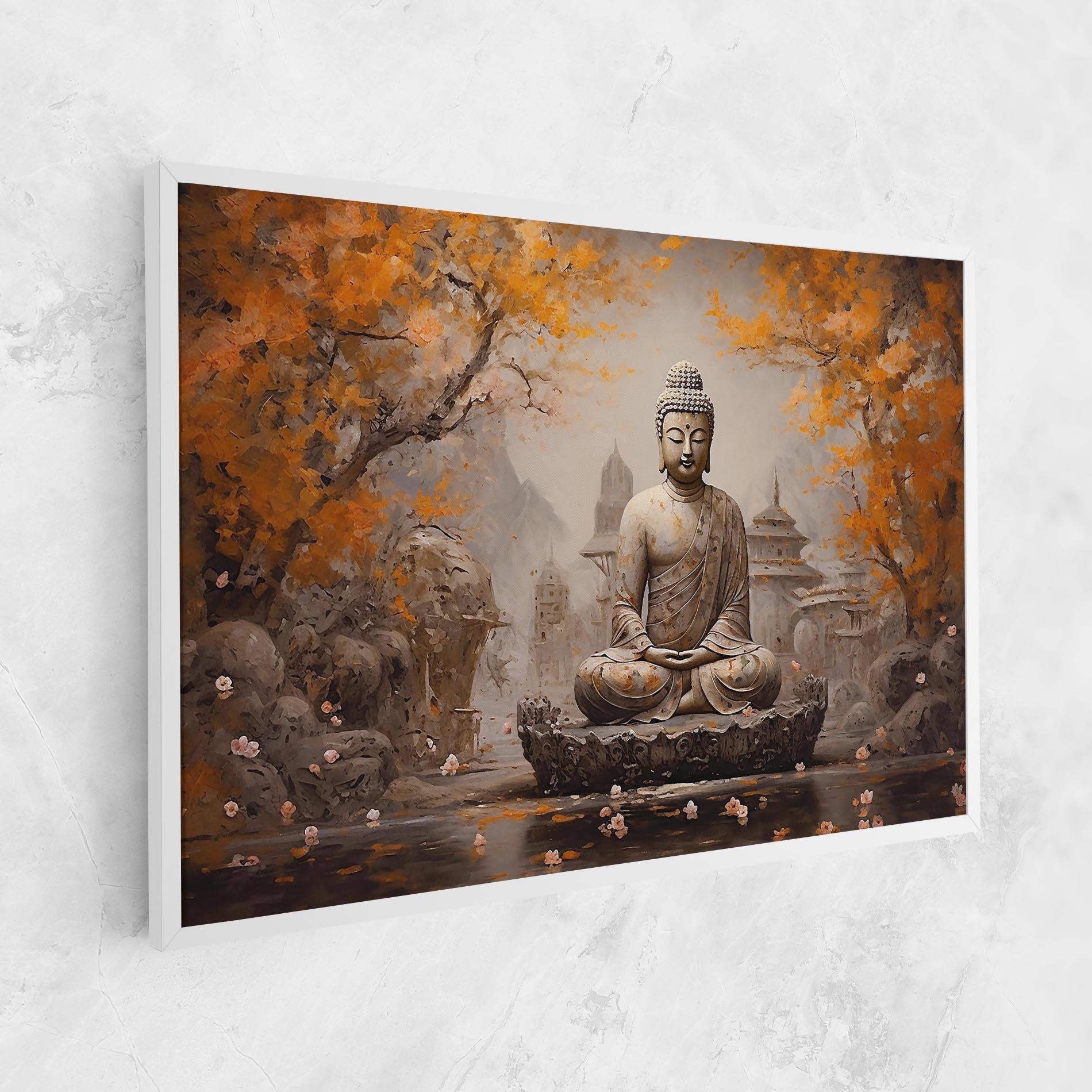 Leinwandbild Beautiful Buddha Art mockup 1