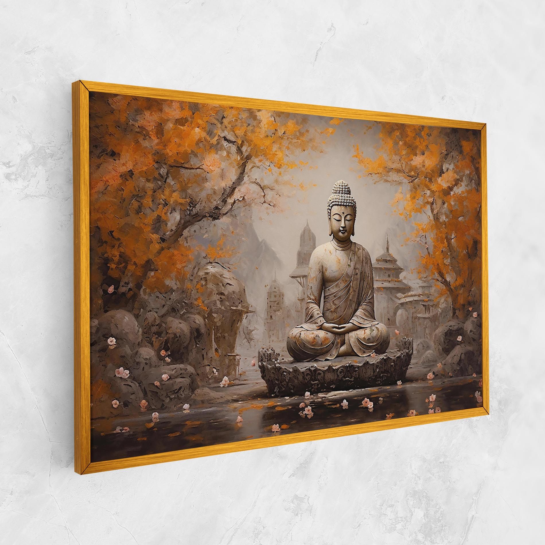 Beautiful Buddha Art mockup 1