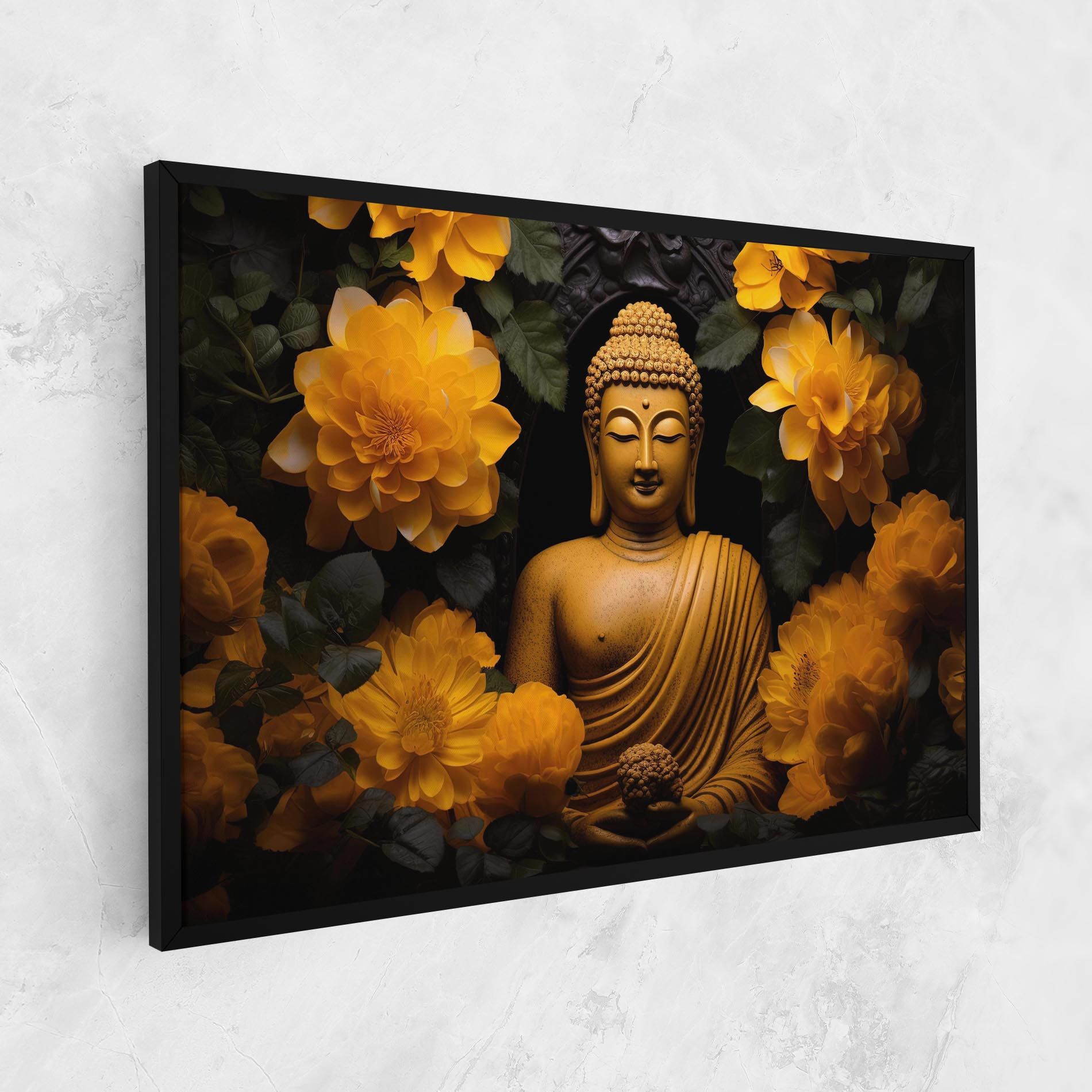 Vecteezy_buddha Statue Surrounded By Yellow Flowers Ai Generated_27745002_860 mockup 1