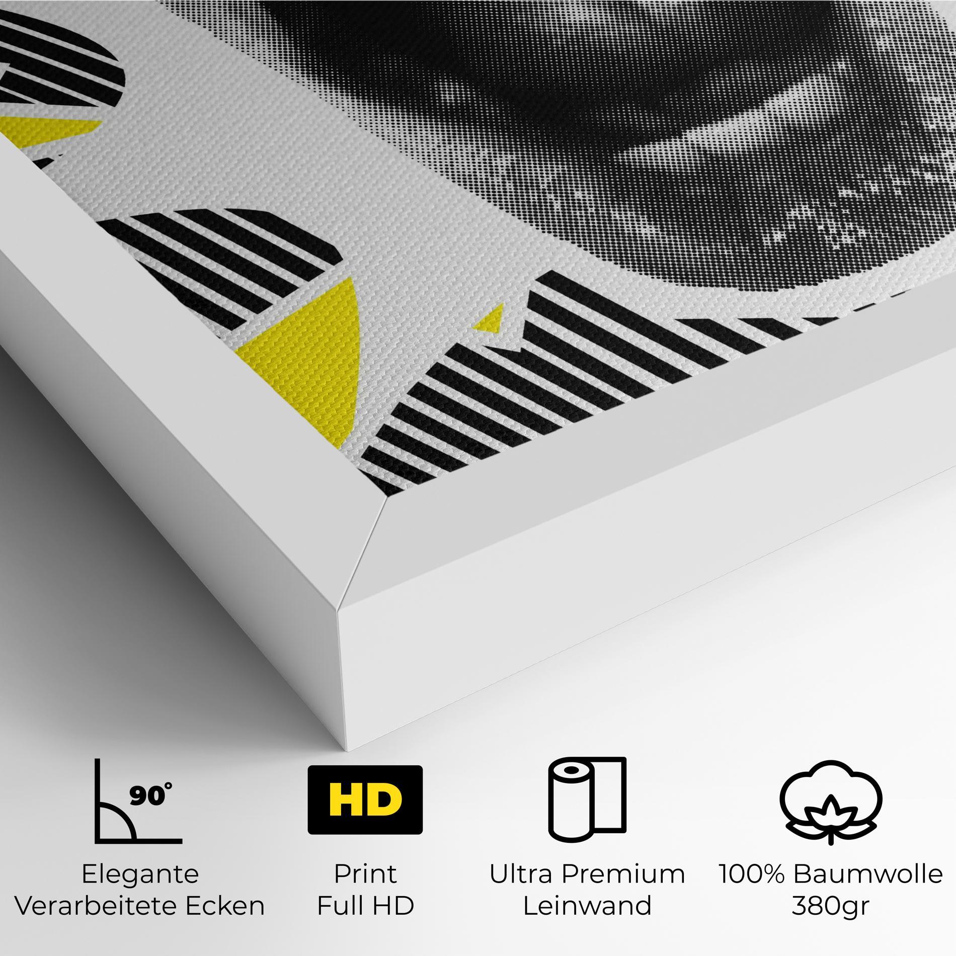 Leinwandbild Lightning Mouth mockup 4