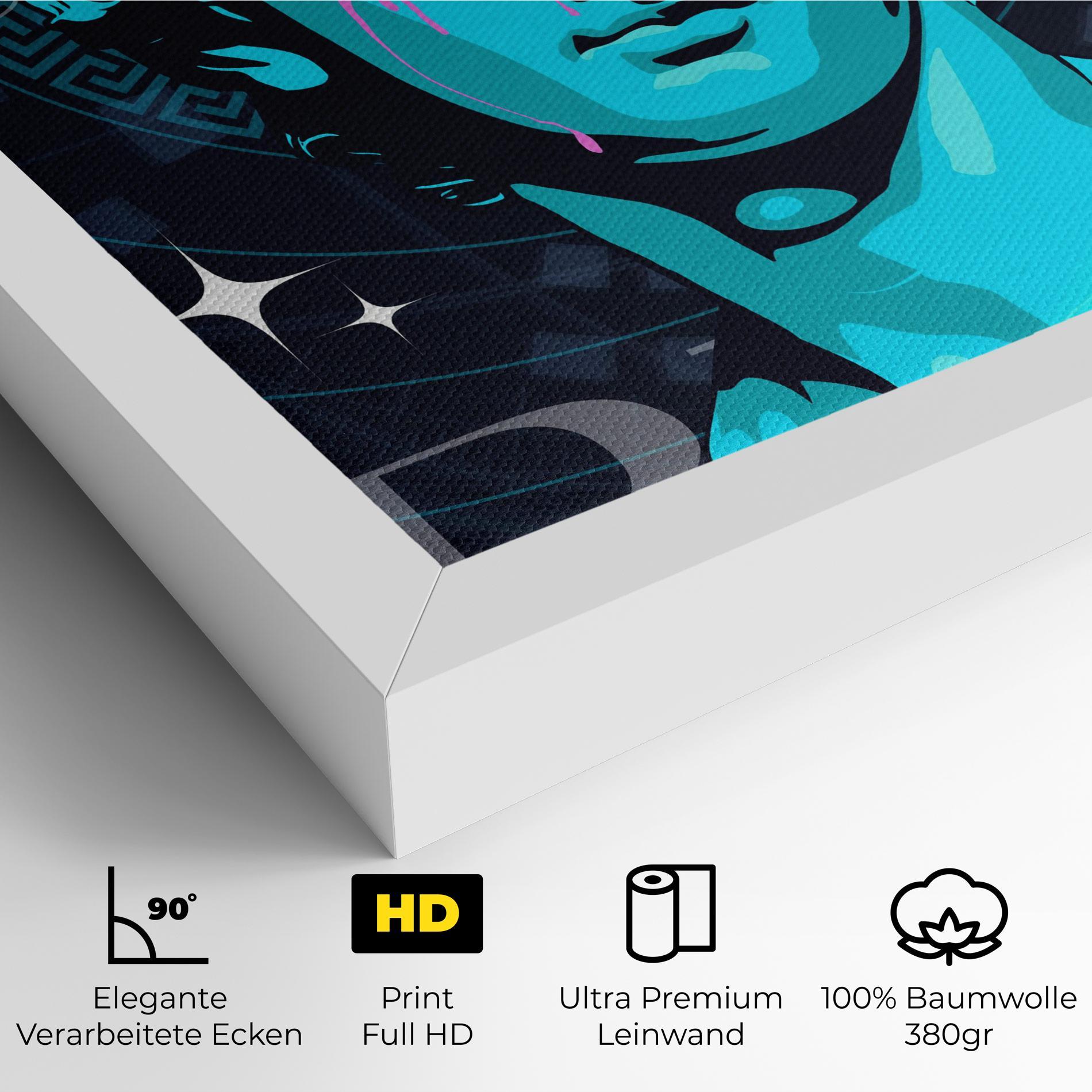 Leinwandbild Sculptures mockup 4