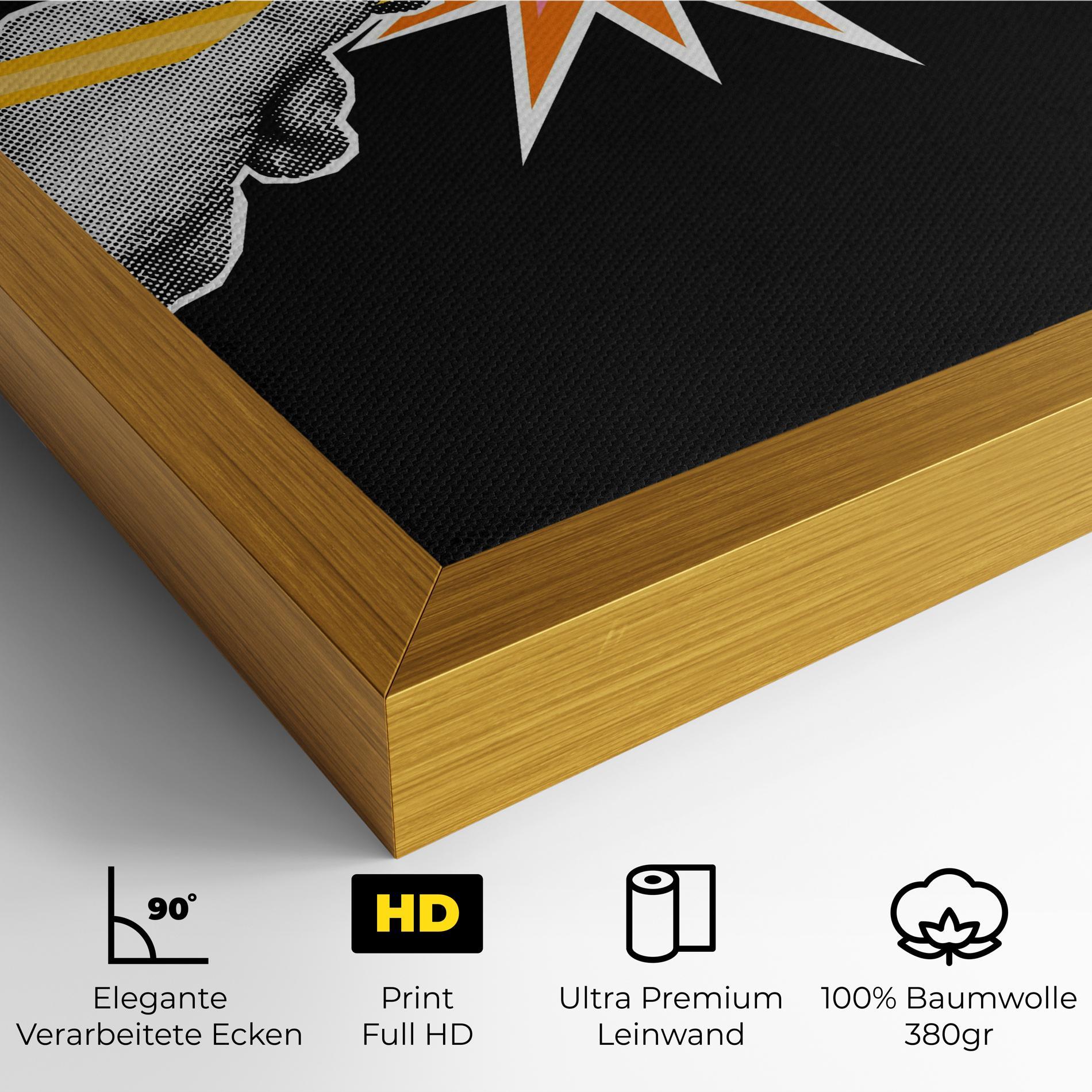 Leinwandbild Pencil Hand mockup 4