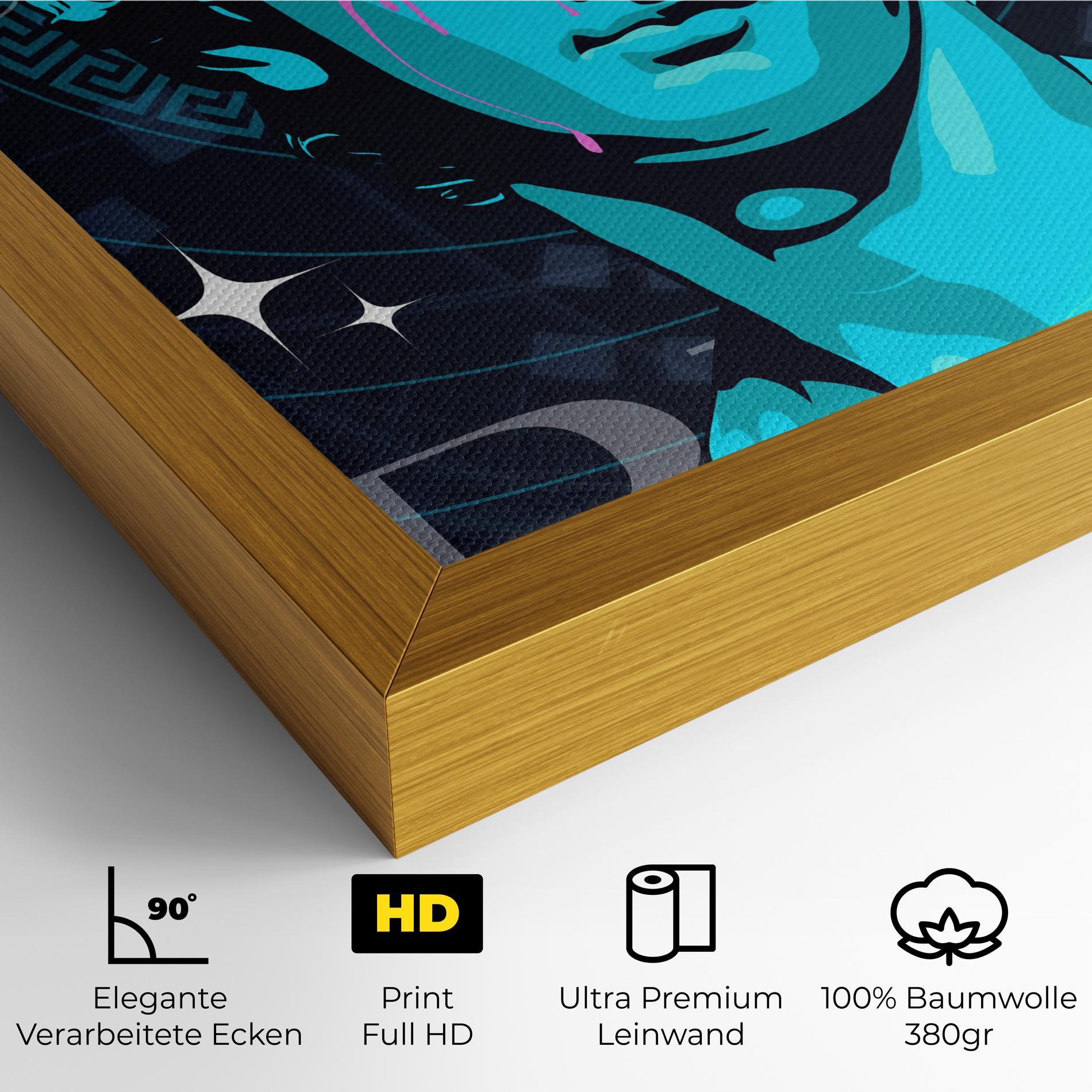 Leinwandbild Sculptures mockup 4