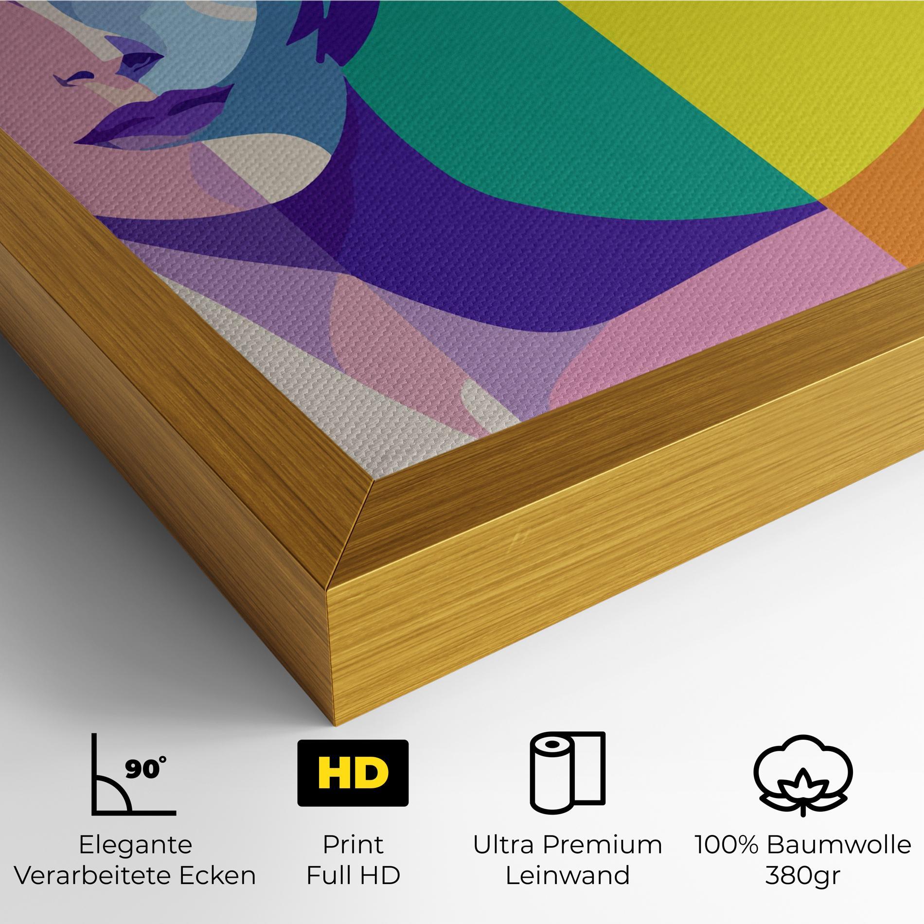 Leinwandbild Winter Summer Girl mockup 4