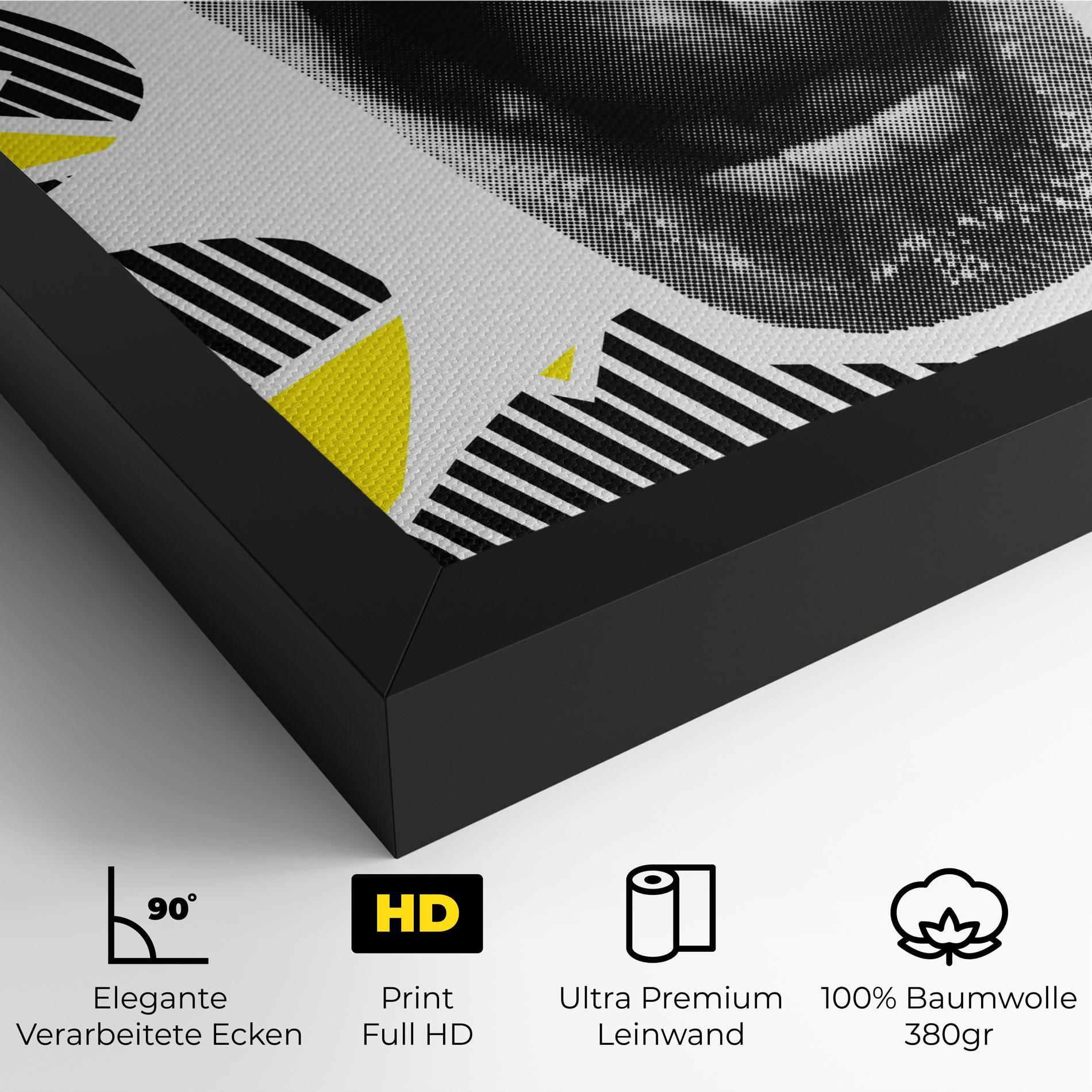 Leinwandbild Lightning Mouth mockup 4