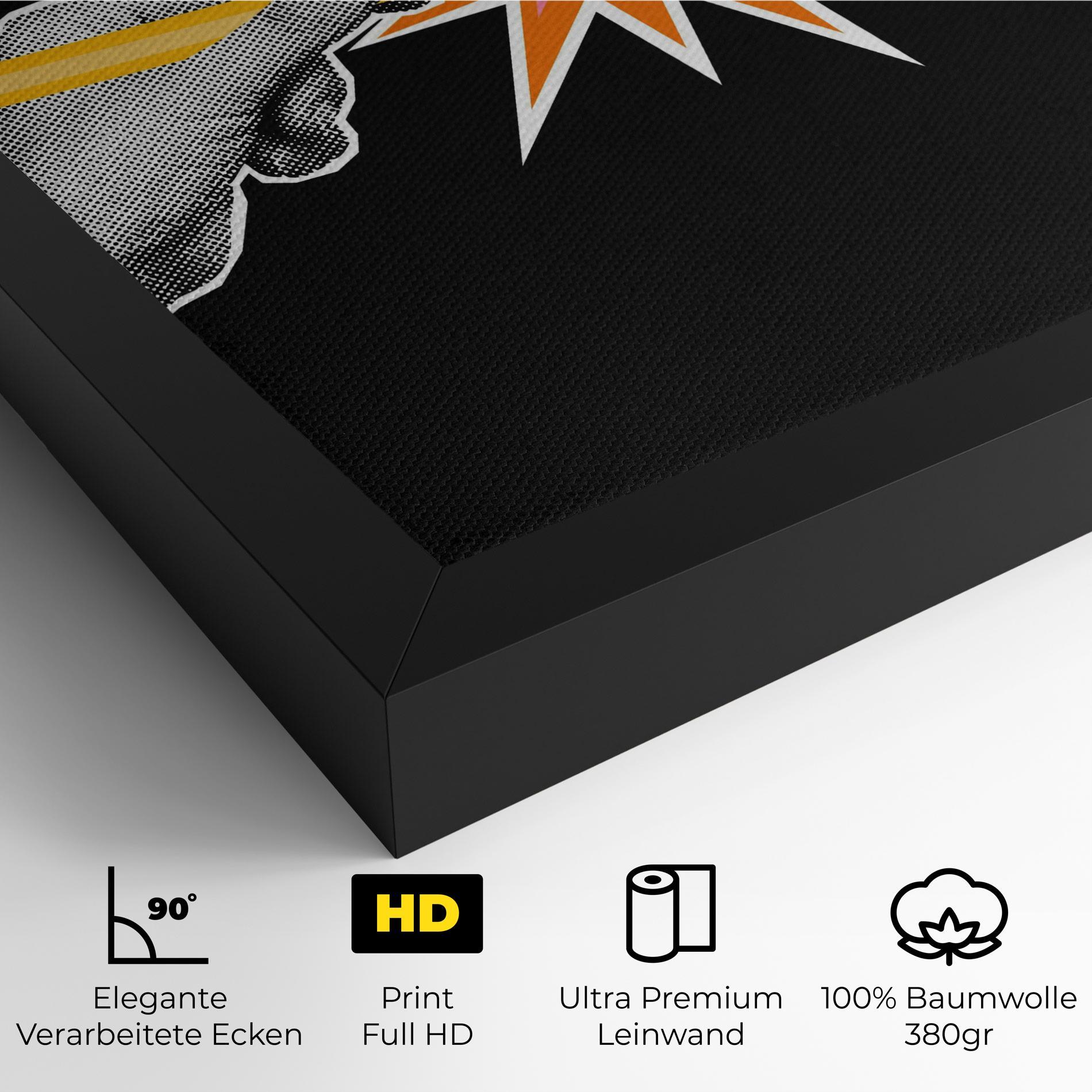 Leinwandbild Pencil Hand mockup 4