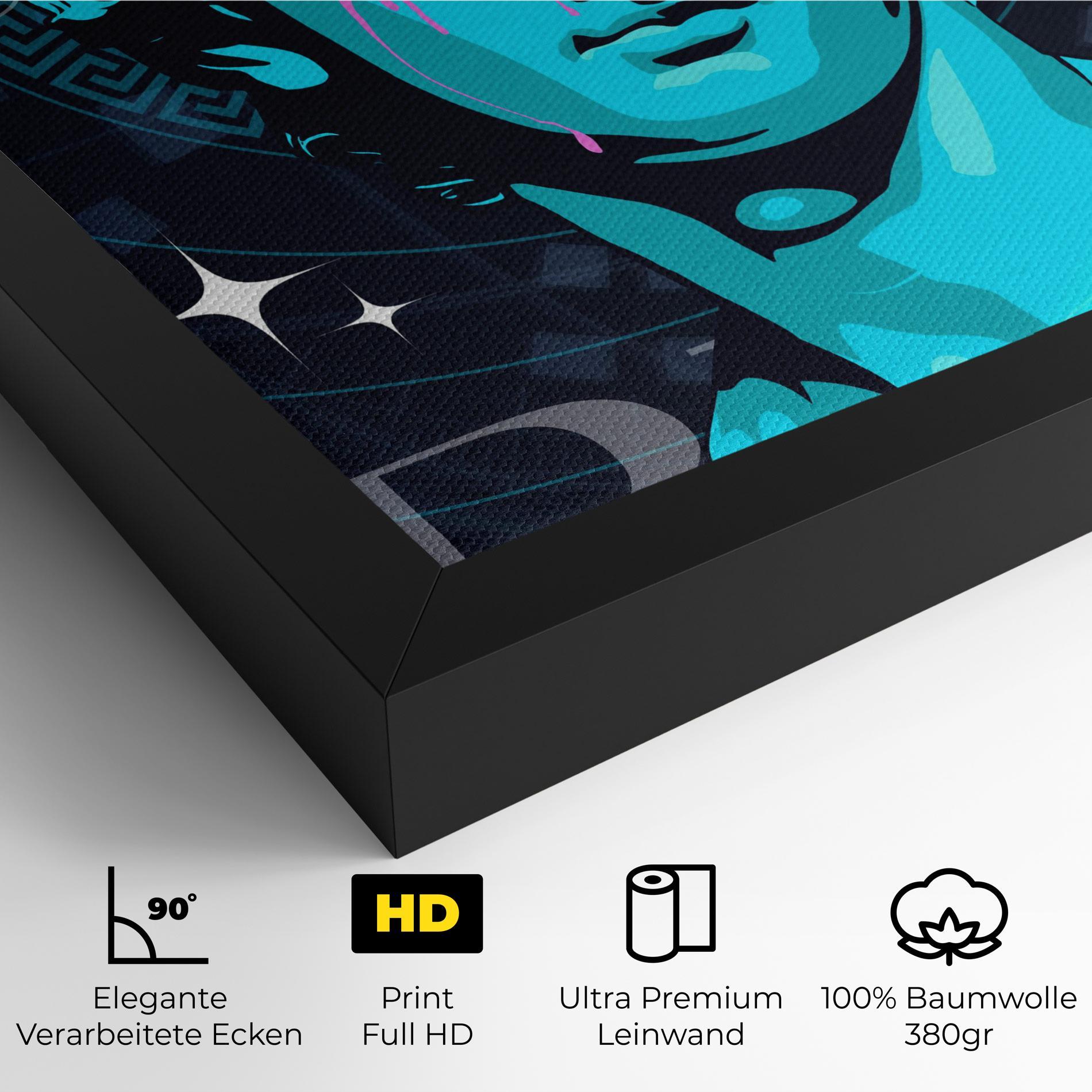 Leinwandbild Sculptures mockup 4