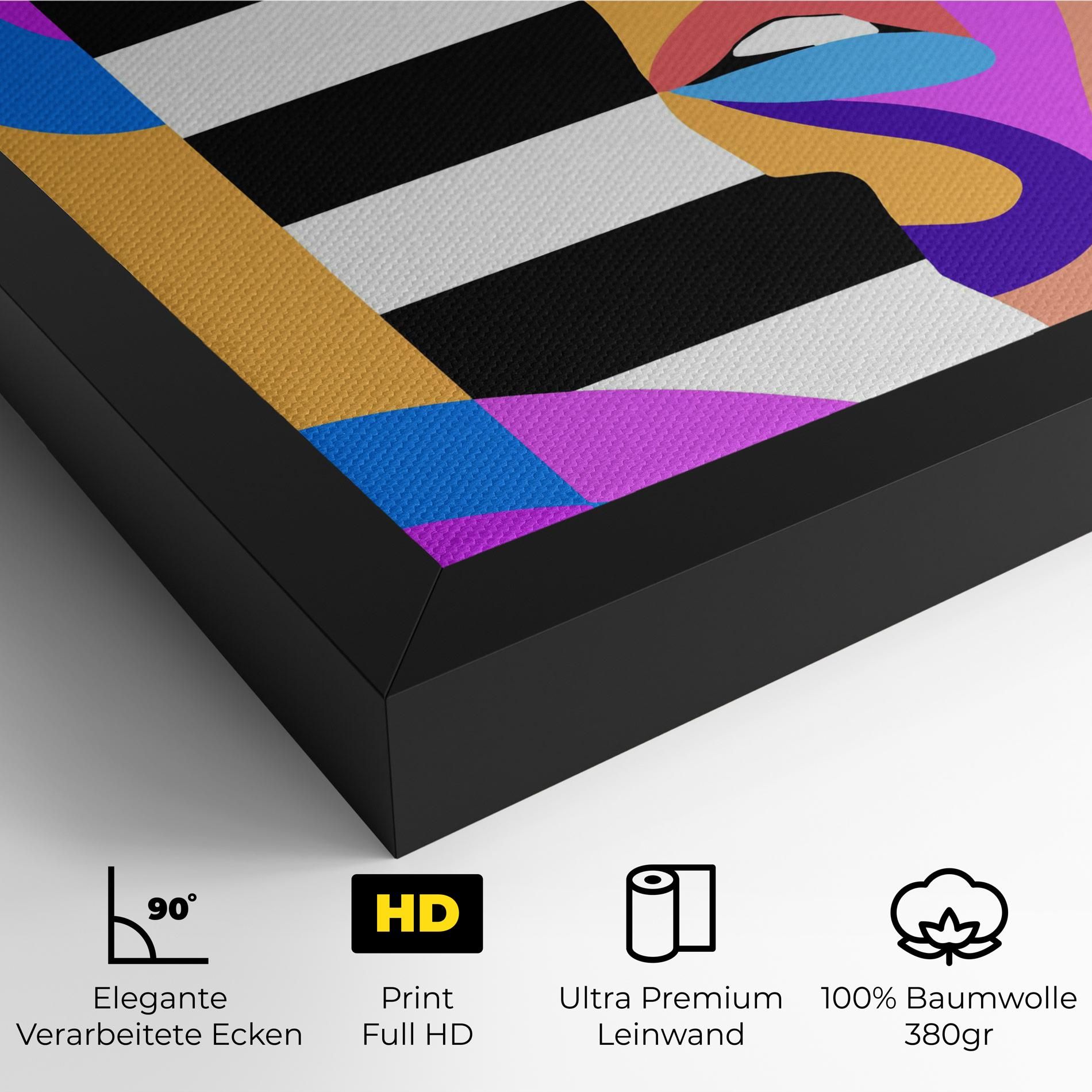 Woman Art Face mockup 4