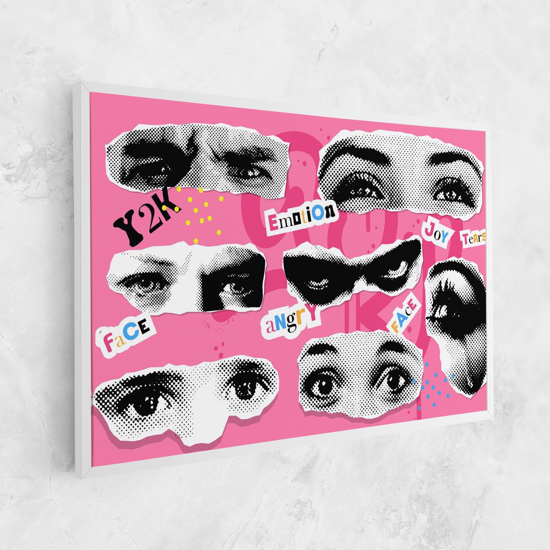 Leinwandbild Eye Type mockup 1