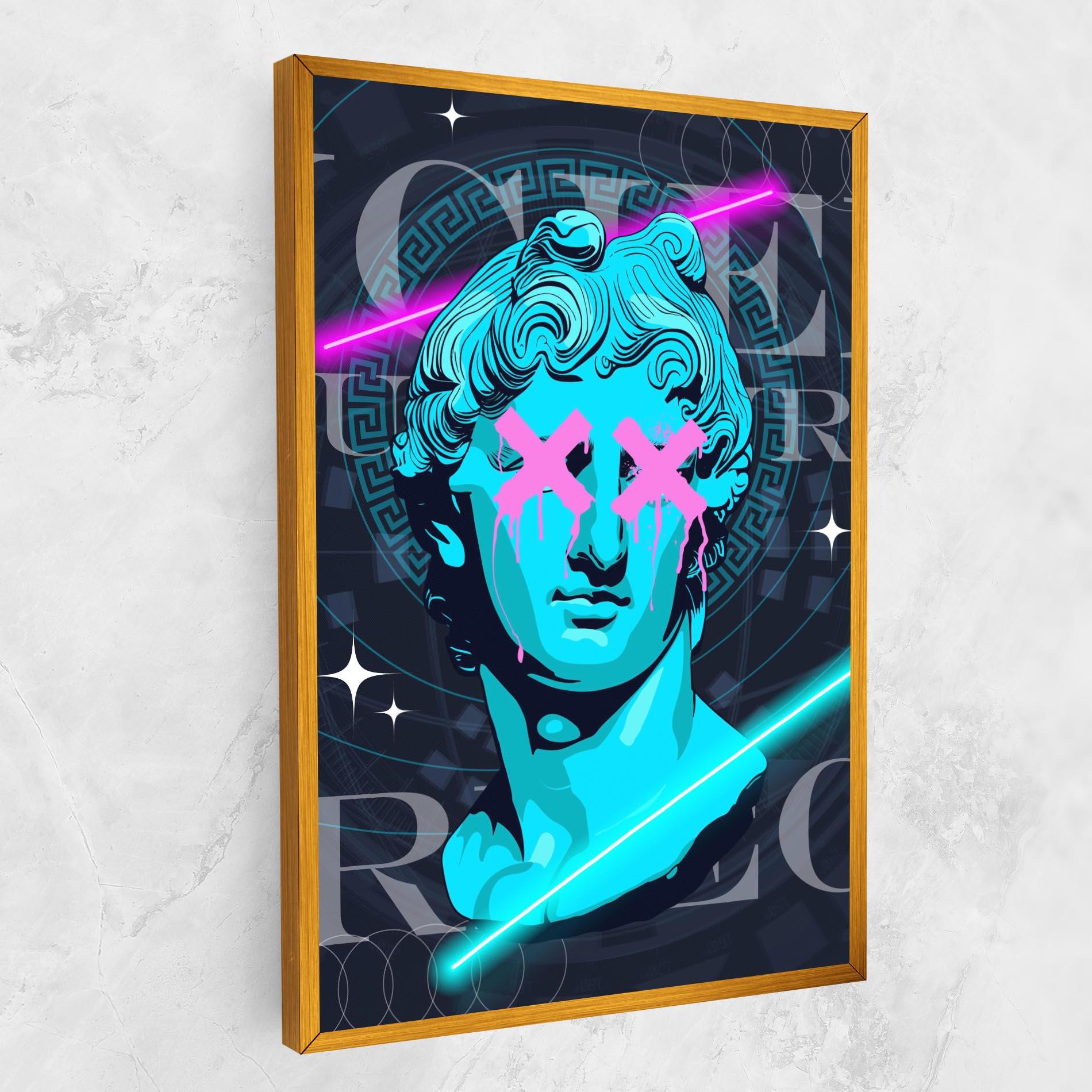 Leinwandbild Sculptures mockup 1
