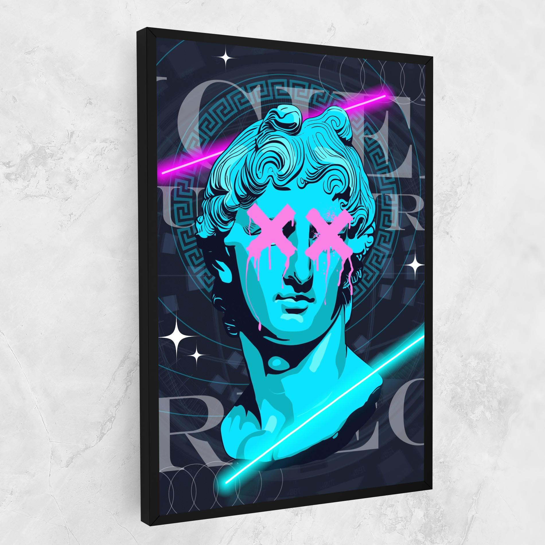 Leinwandbild Sculptures mockup 1