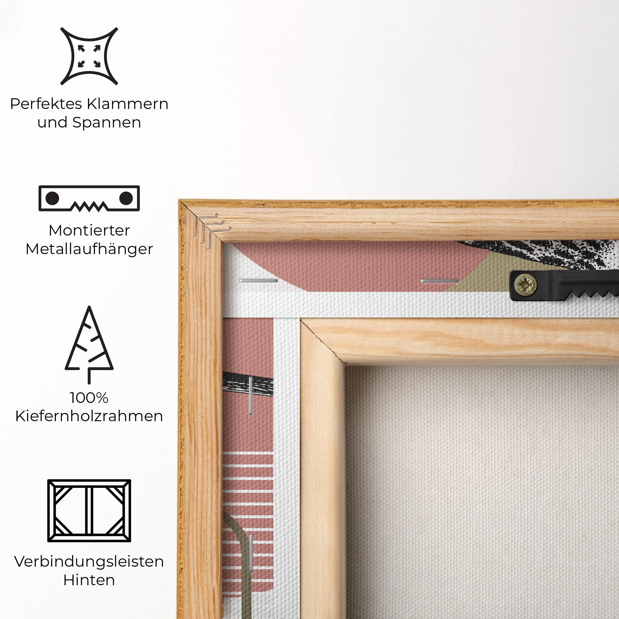 Leinwandbild Bird Collage mockup 5