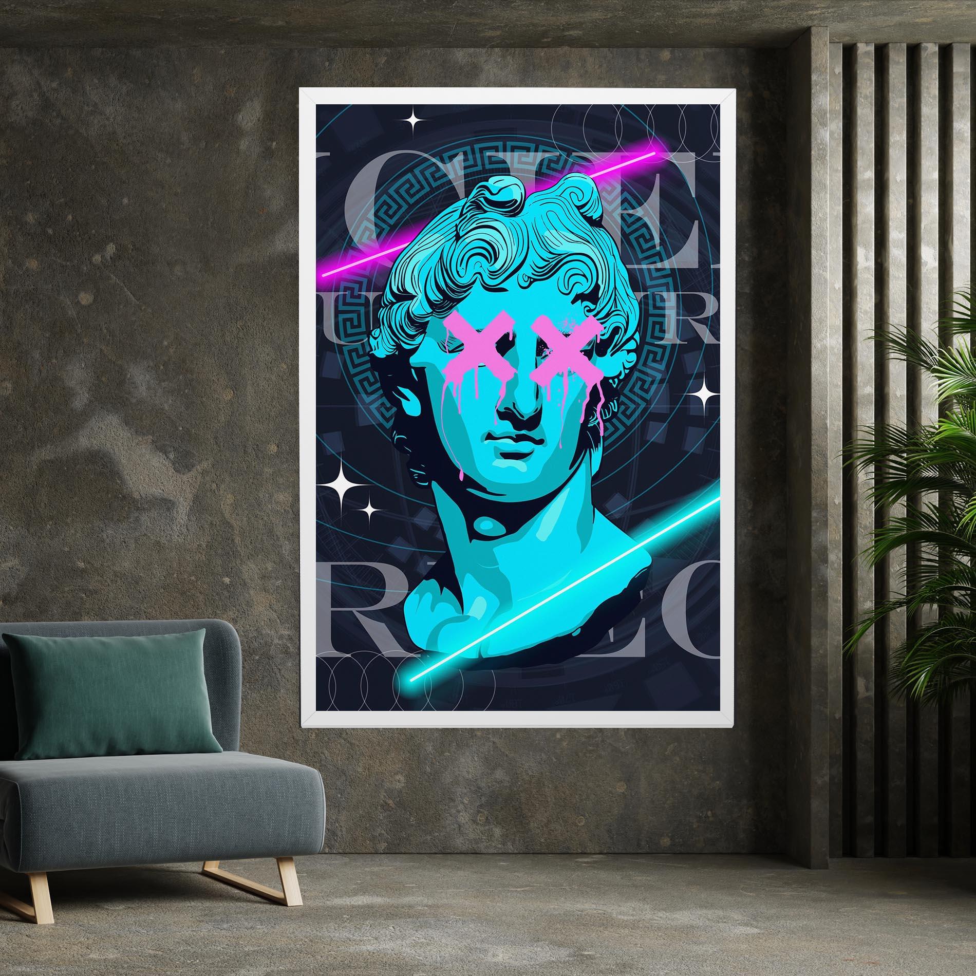 Leinwandbild Sculptures mockup 7