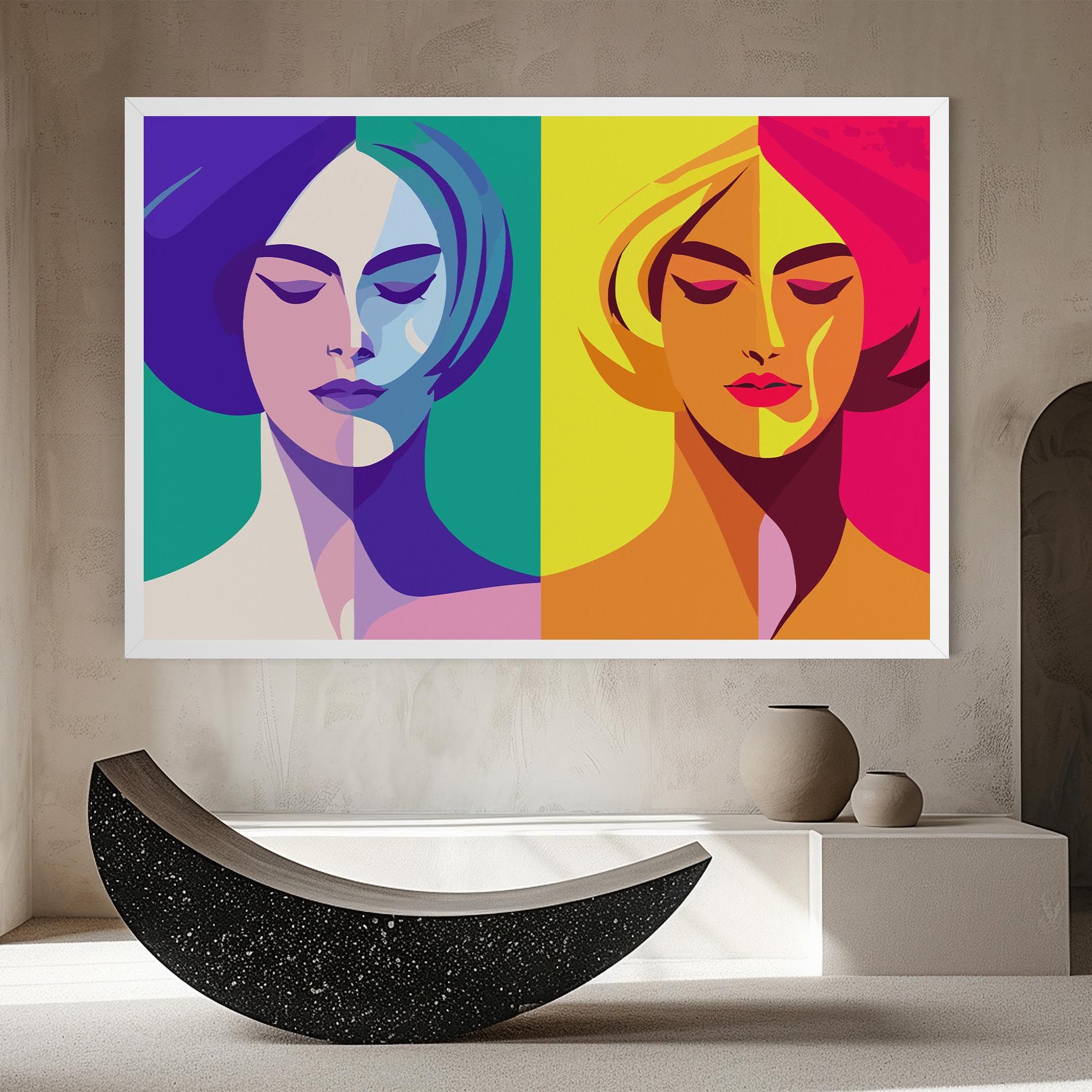 Winter Summer Girl mockup 8