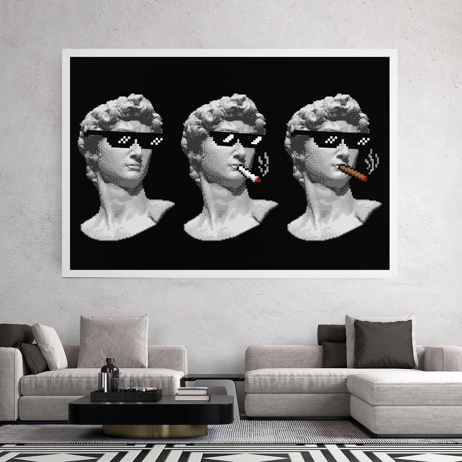 Statue Smoking mockup 2