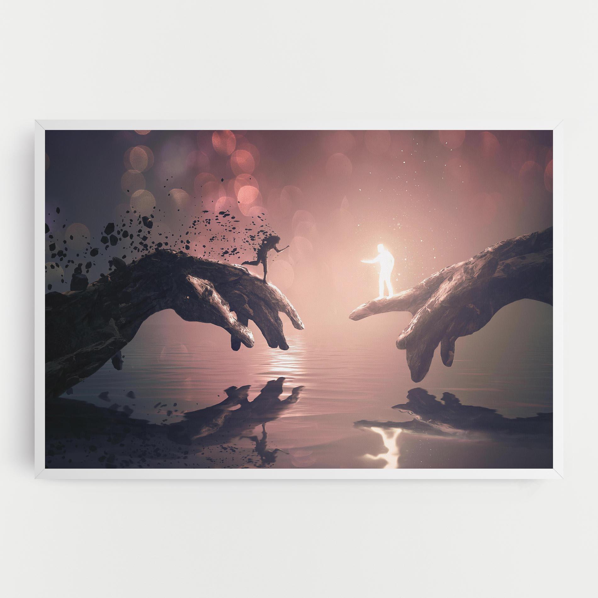 Leinwandbild Life Story mockup 0