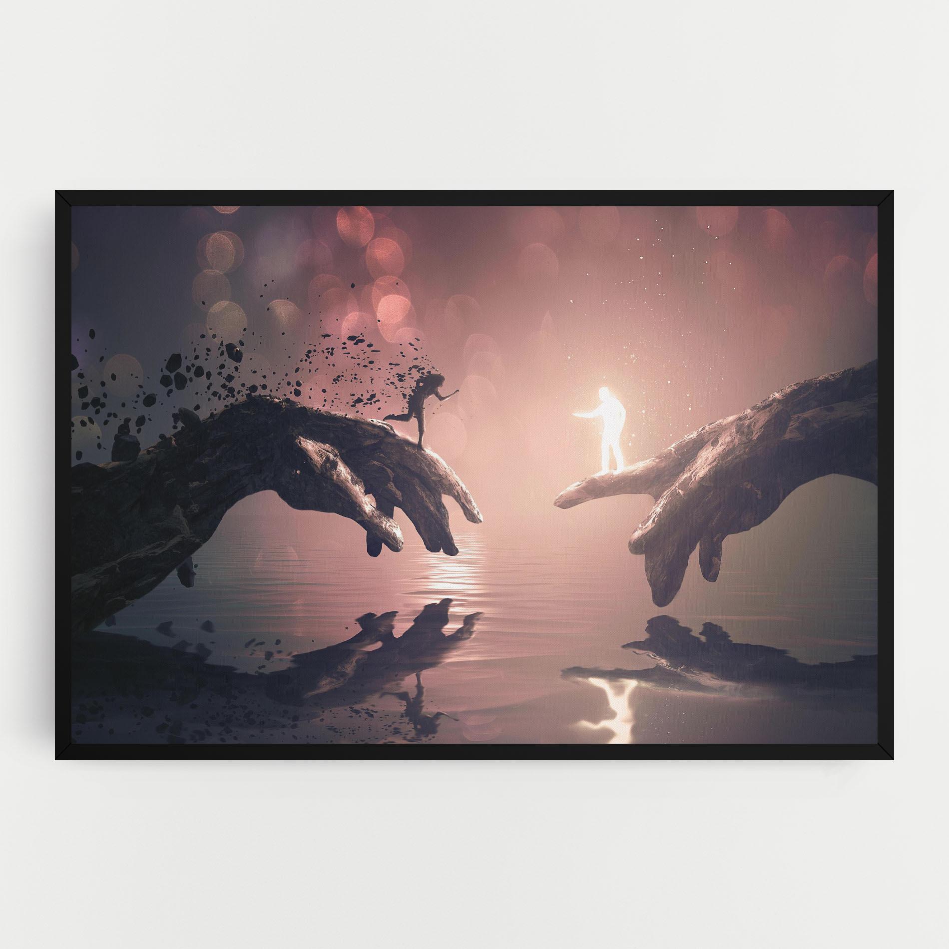 Leinwandbild Life Story mockup 0