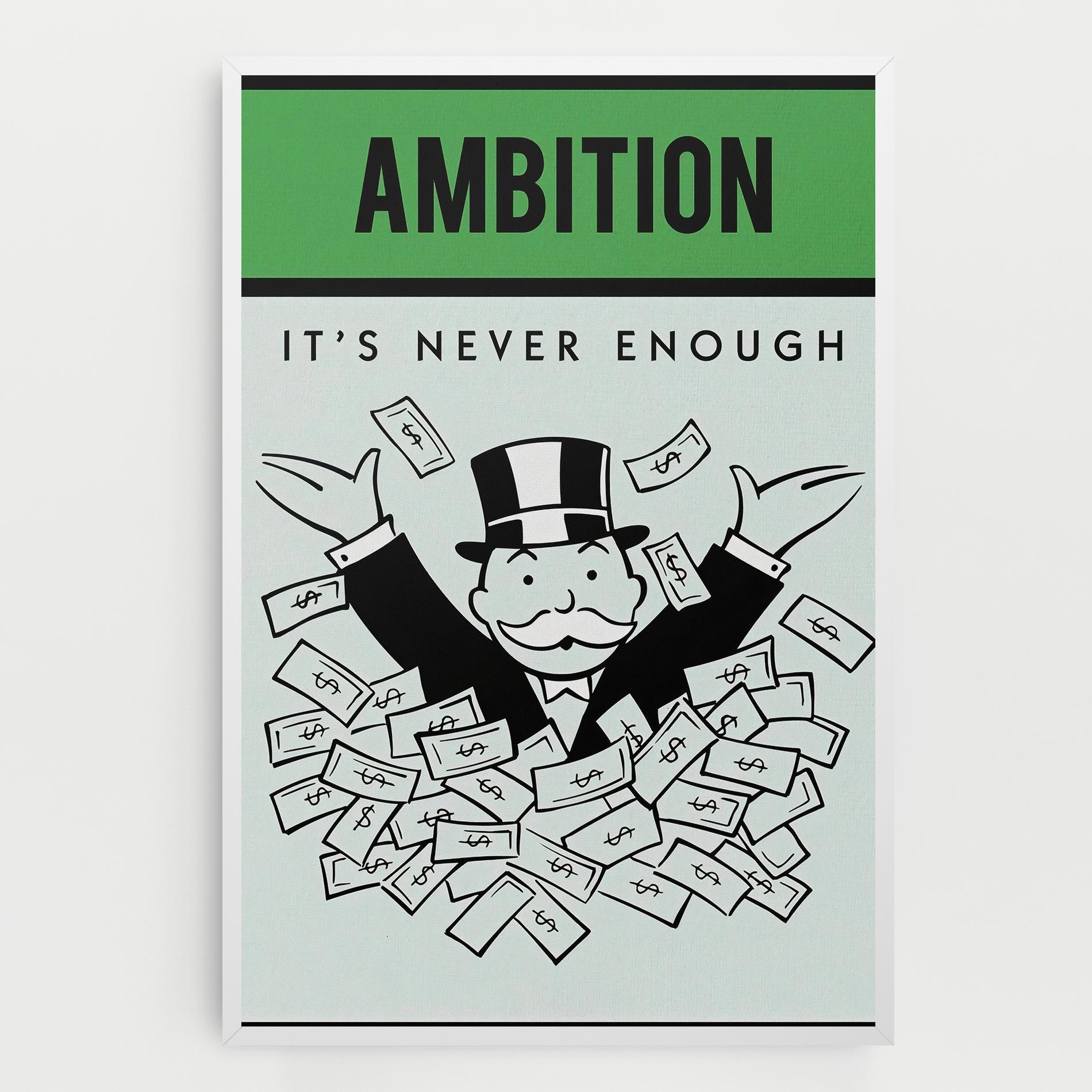 Leinwandbild AMBITION mockup 0