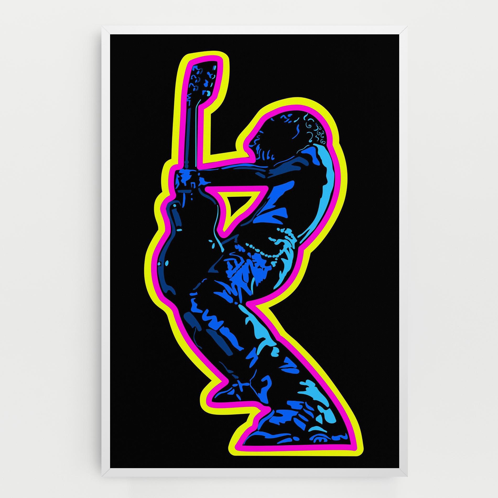 Leinwandbild Guitarist Art mockup 0