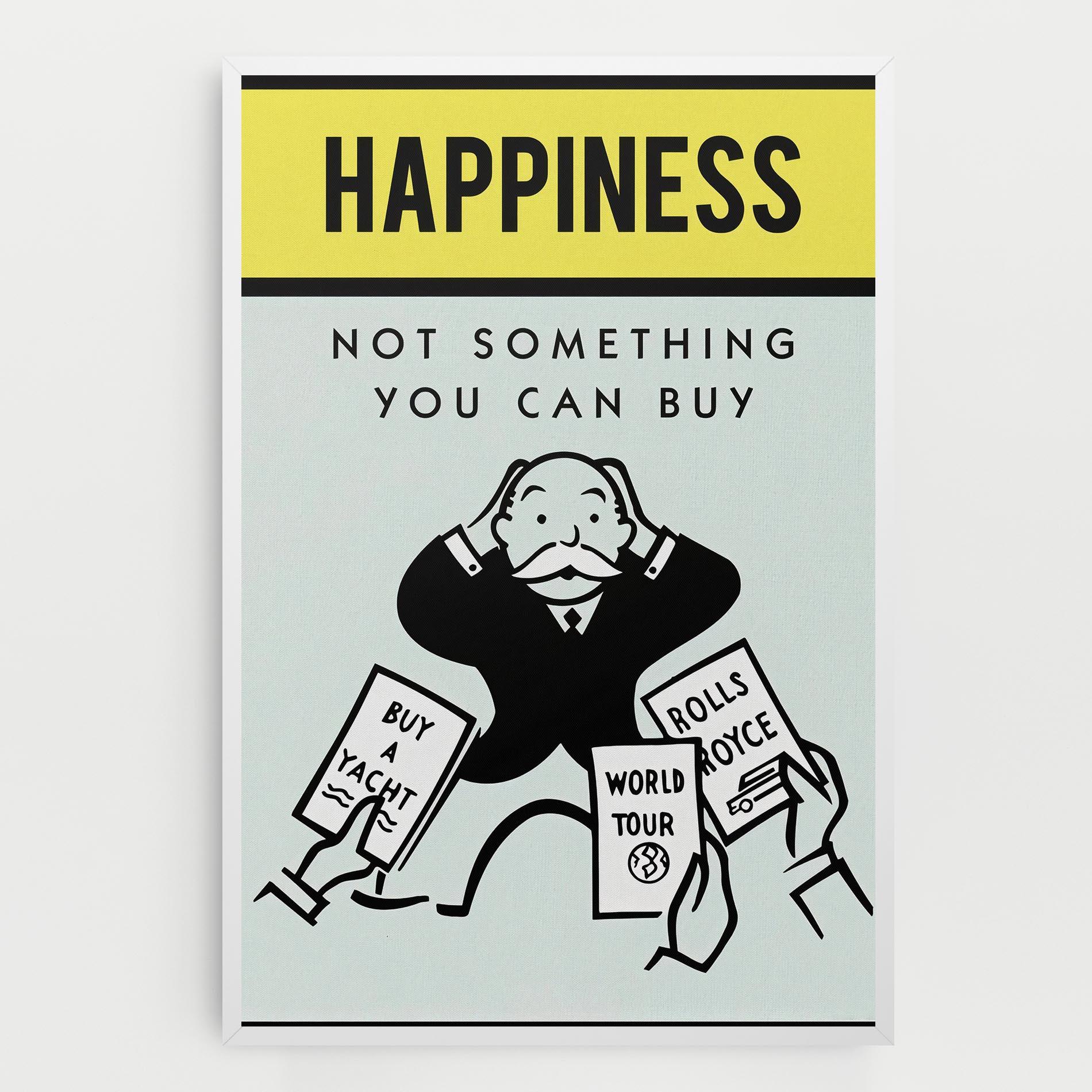 Leinwandbild HAPPINES mockup 0