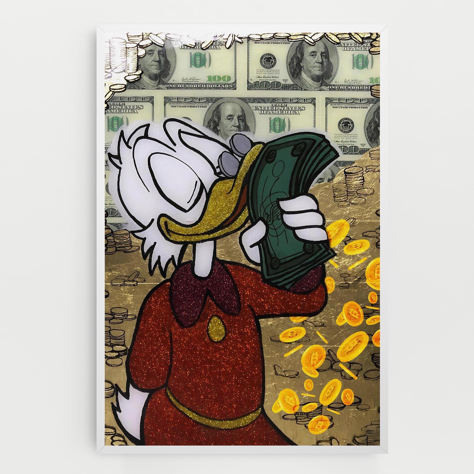 Leinwandbild Smell Like Money mockup 0