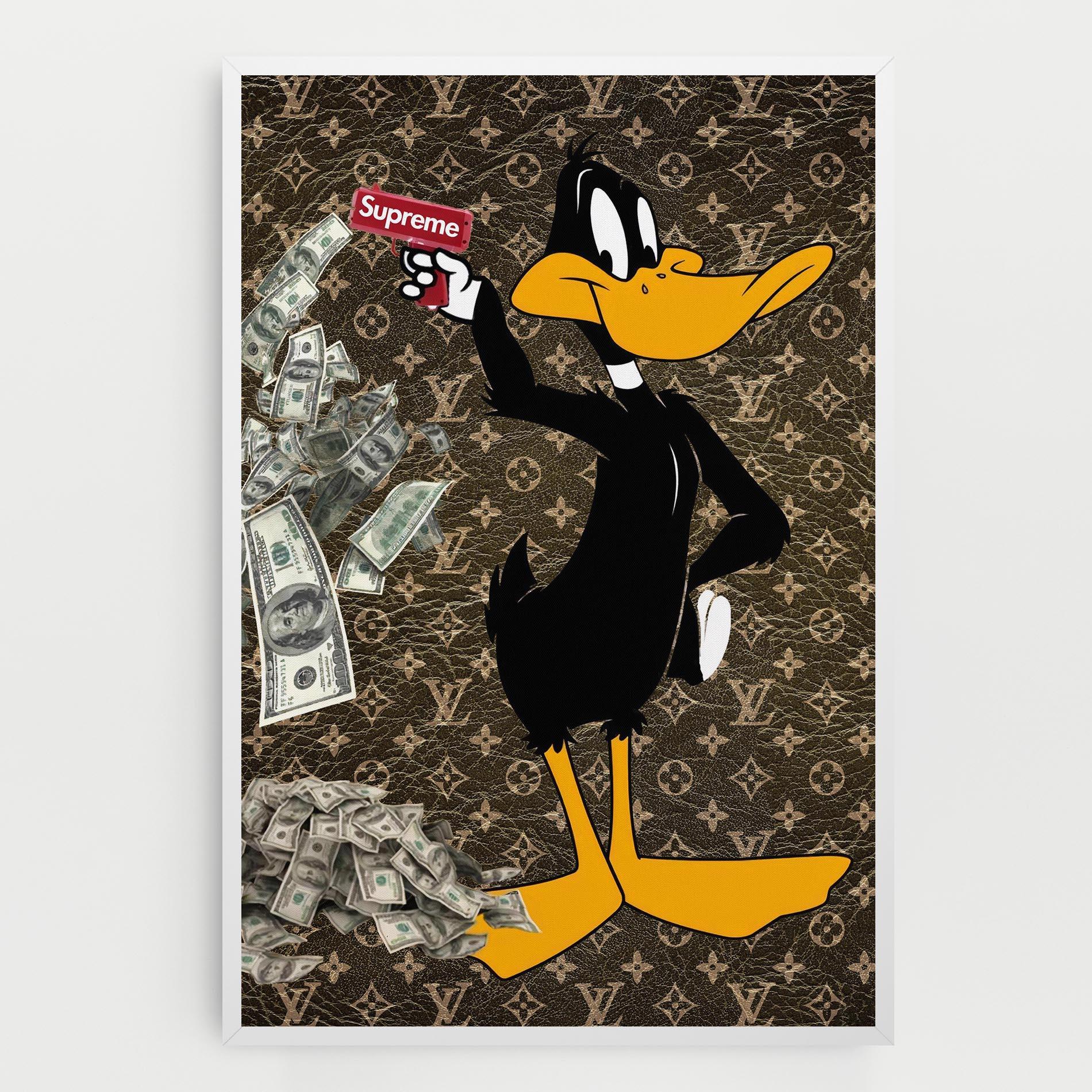 Leinwandbild Supreme Daffy mockup 0