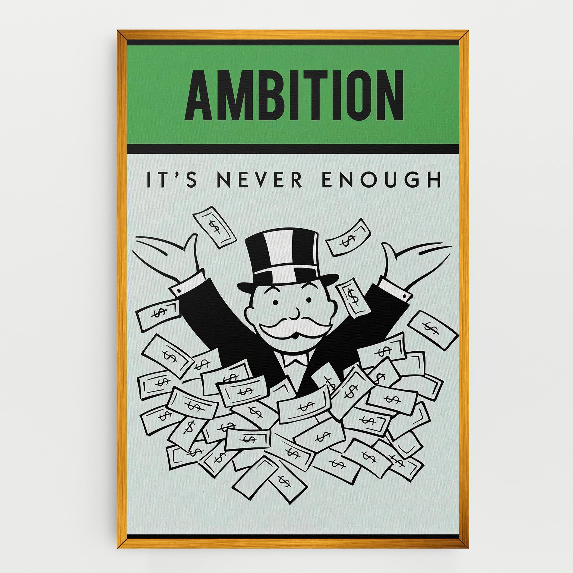 Leinwandbild AMBITION mockup 0