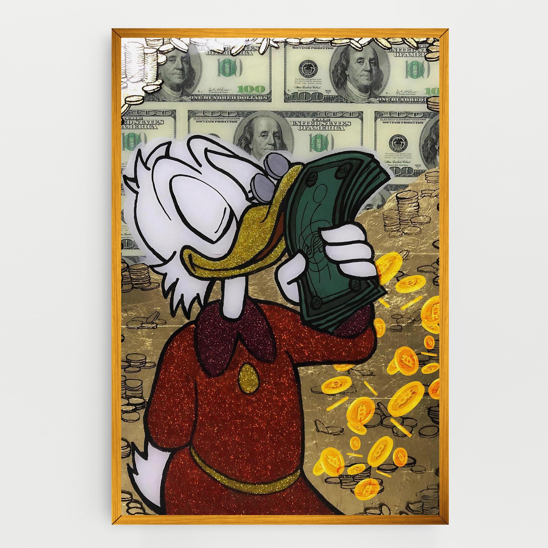 Leinwandbild Smell Like Money mockup 0