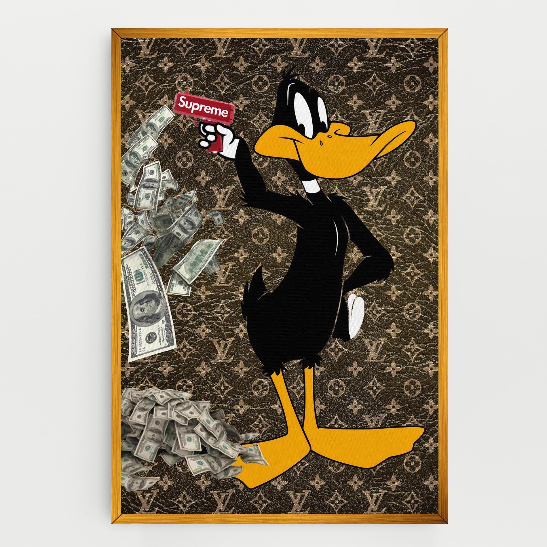 Leinwandbild Supreme Daffy mockup 0