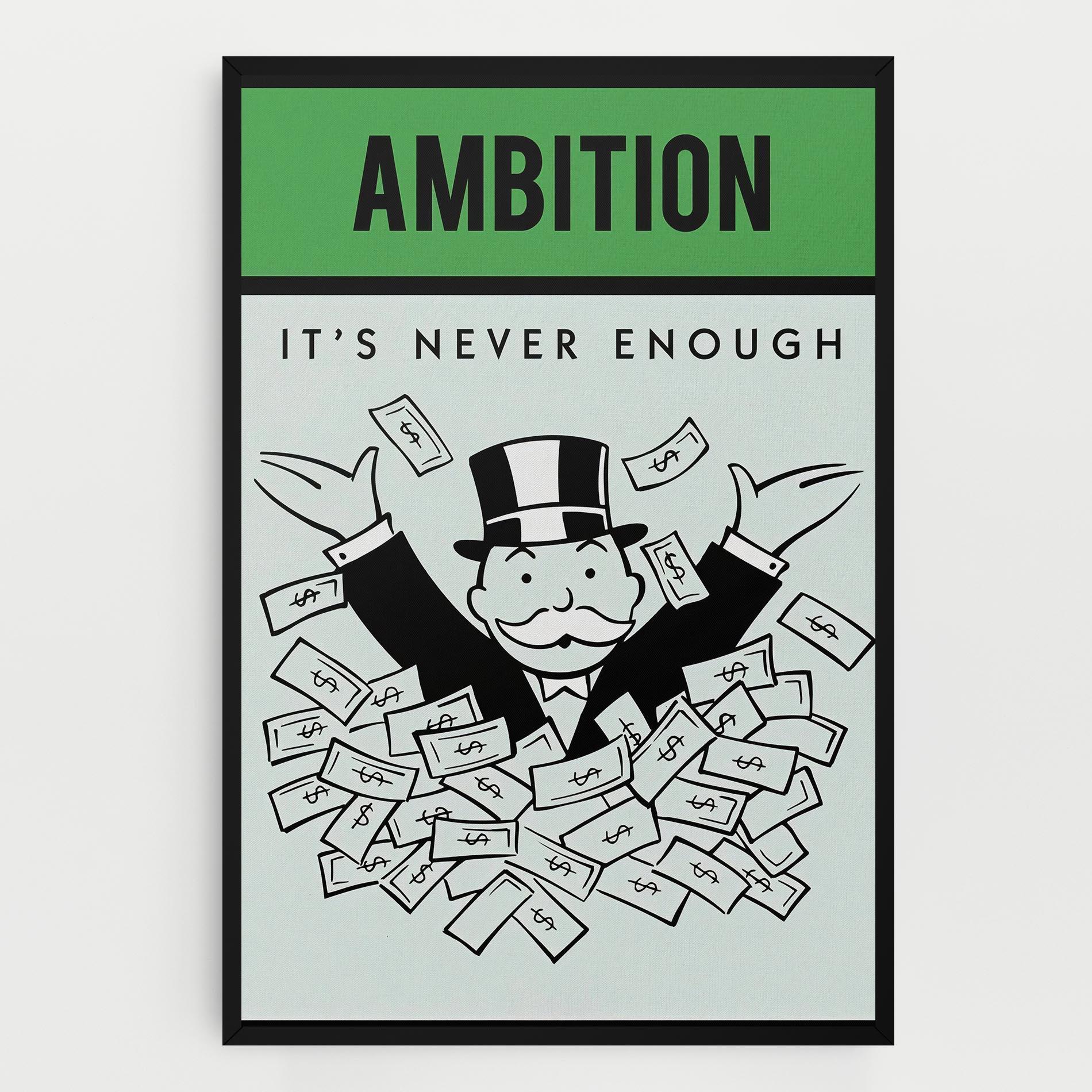 Leinwandbild AMBITION mockup 0