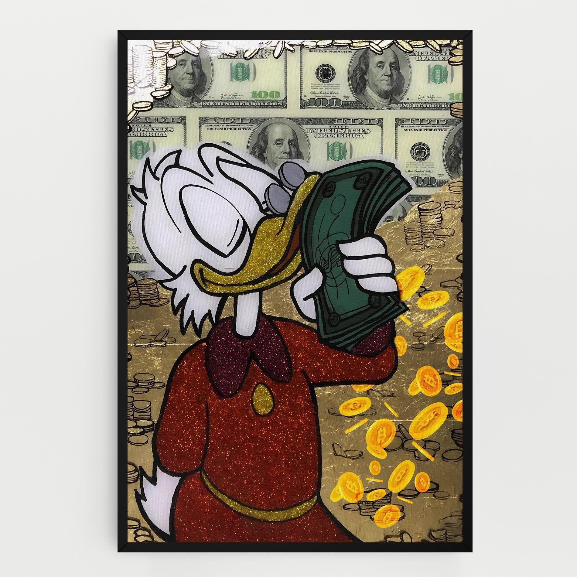 Leinwandbild Smell Like Money mockup 0