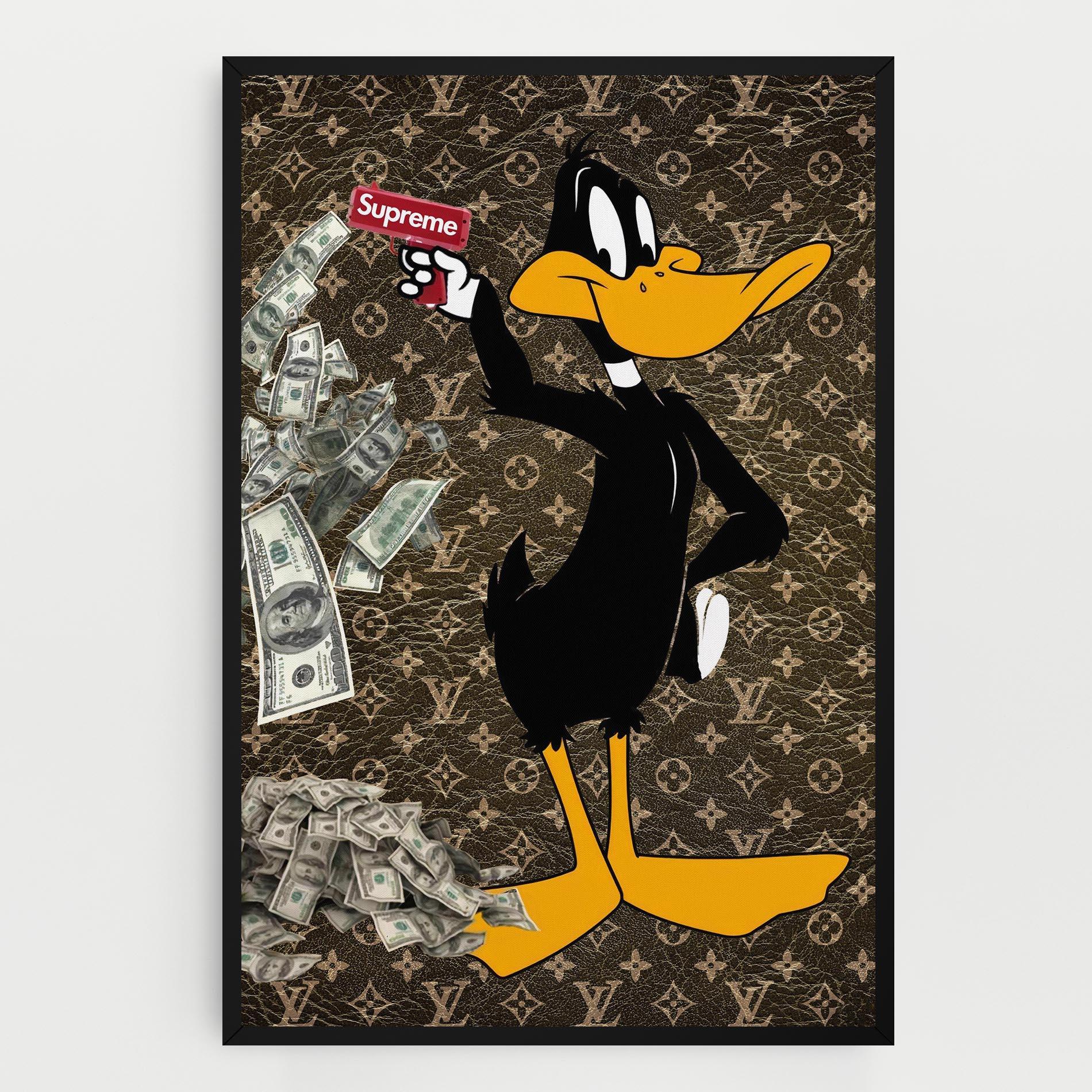 Leinwandbild Supreme Daffy mockup 0