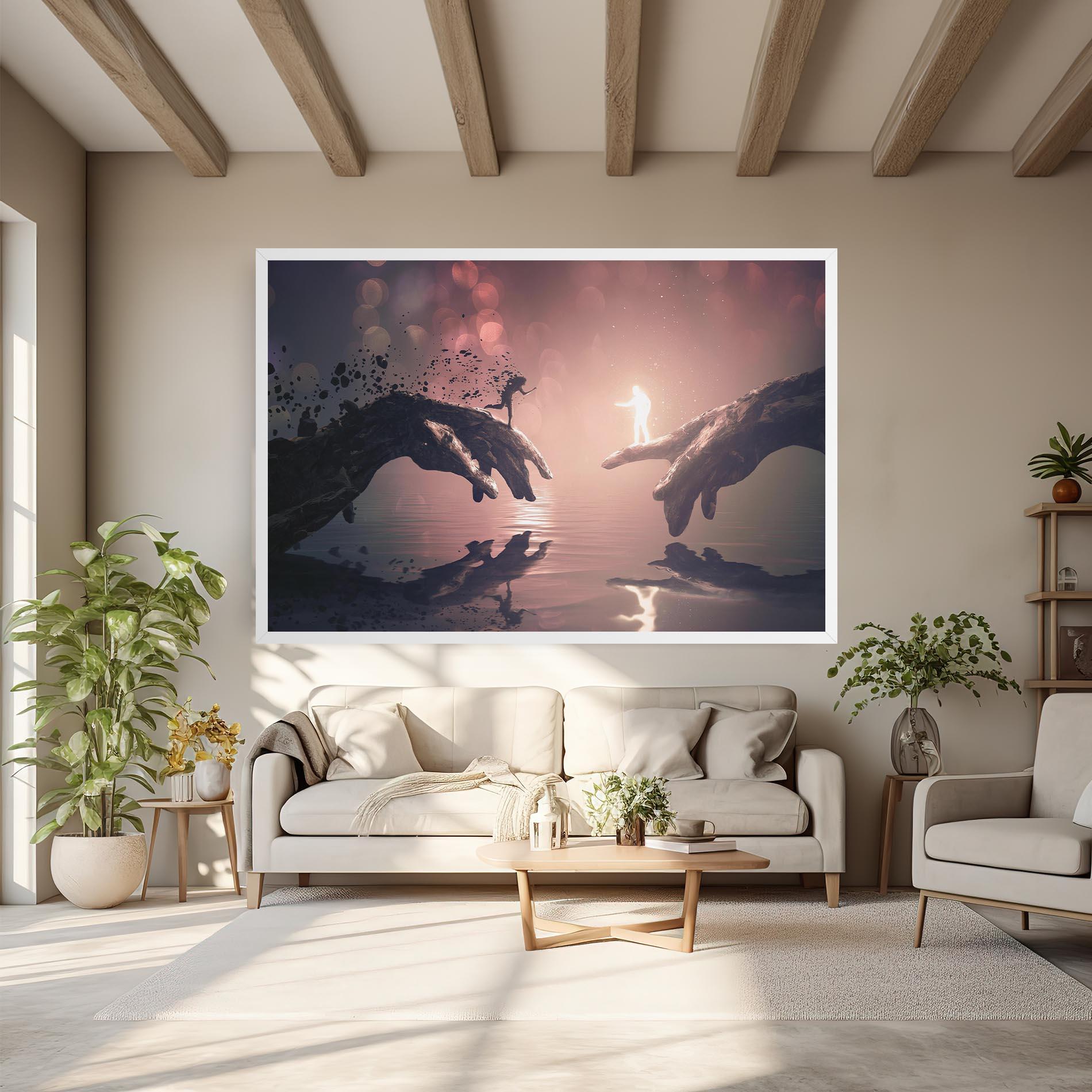 Leinwandbild Life Story mockup 6
