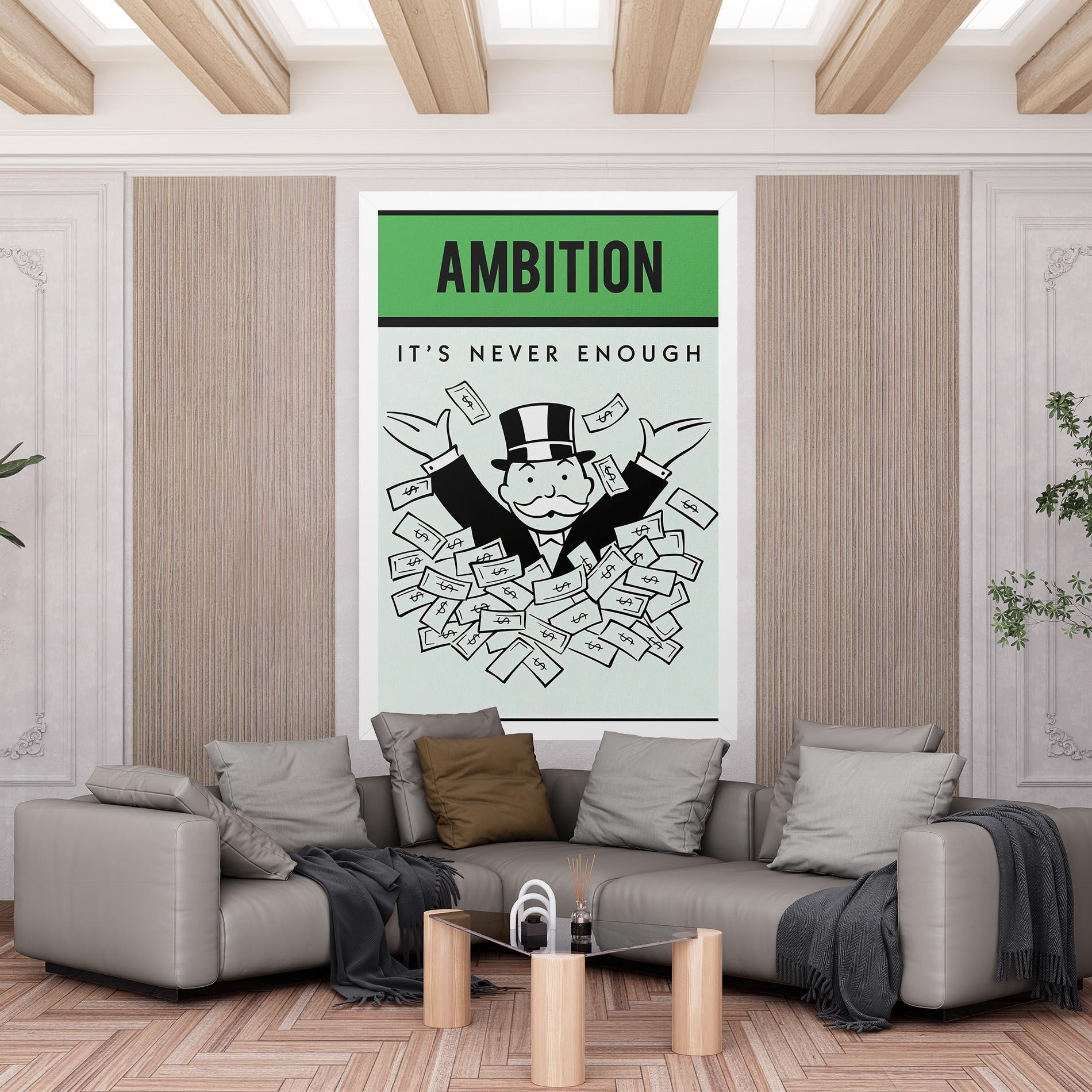 Leinwandbild AMBITION mockup 6