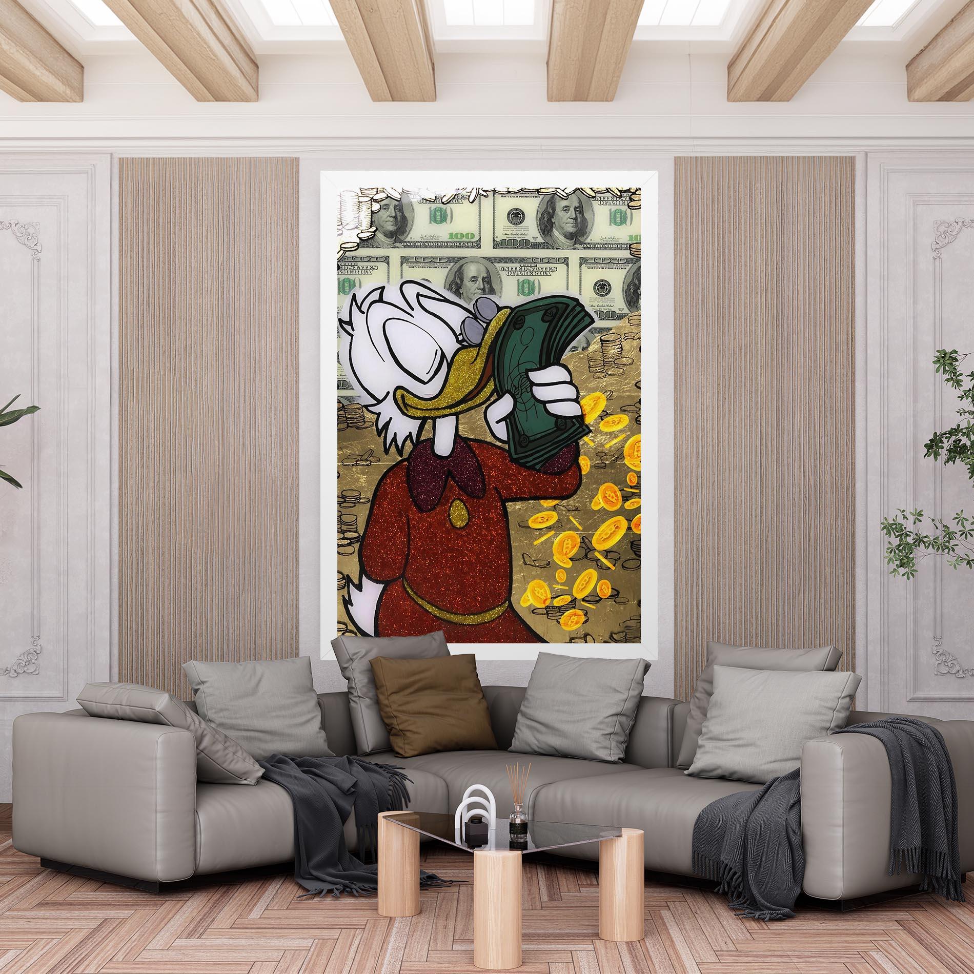 Leinwandbild Smell Like Money mockup 6