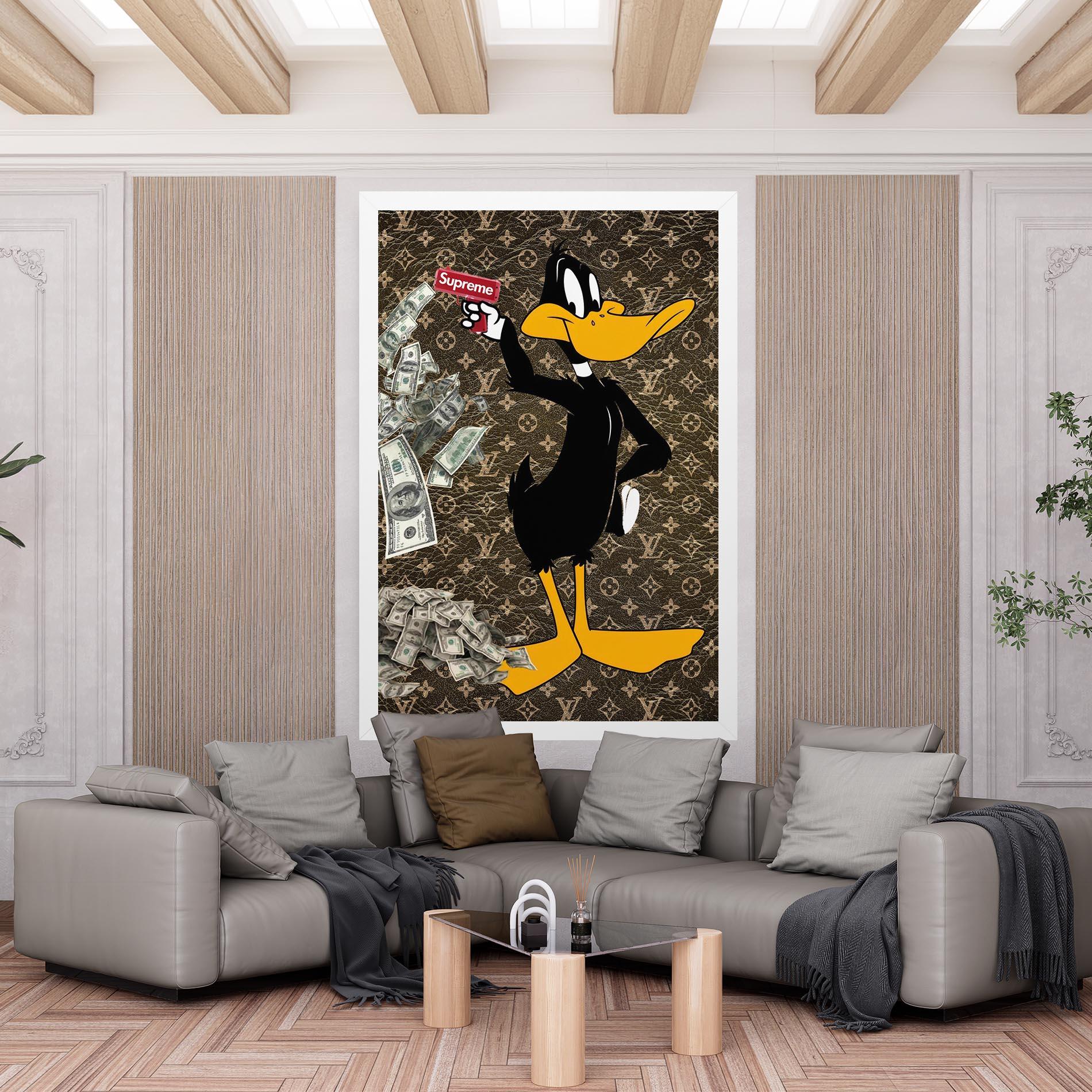 Leinwandbild Supreme Daffy mockup 6