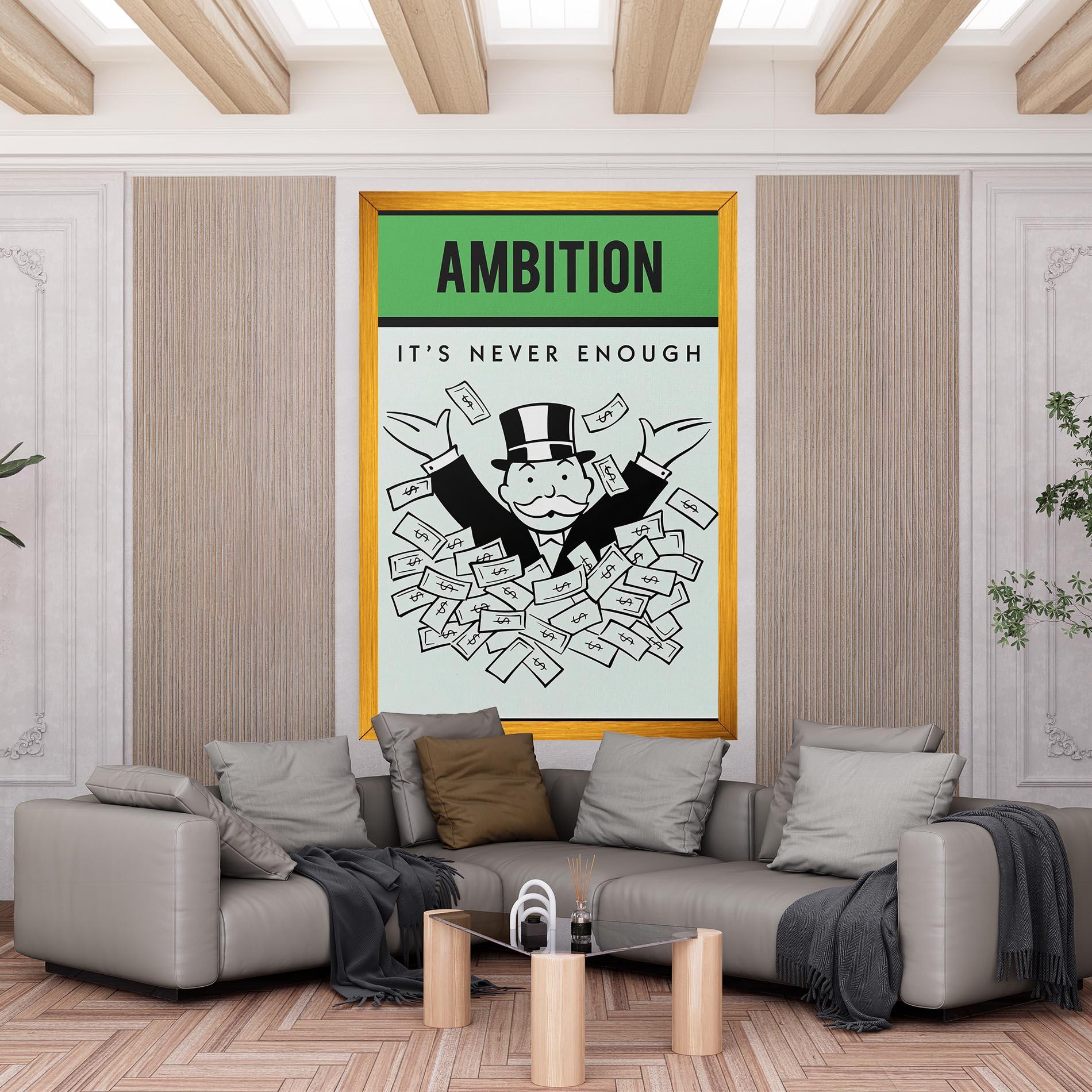 Leinwandbild AMBITION mockup 6