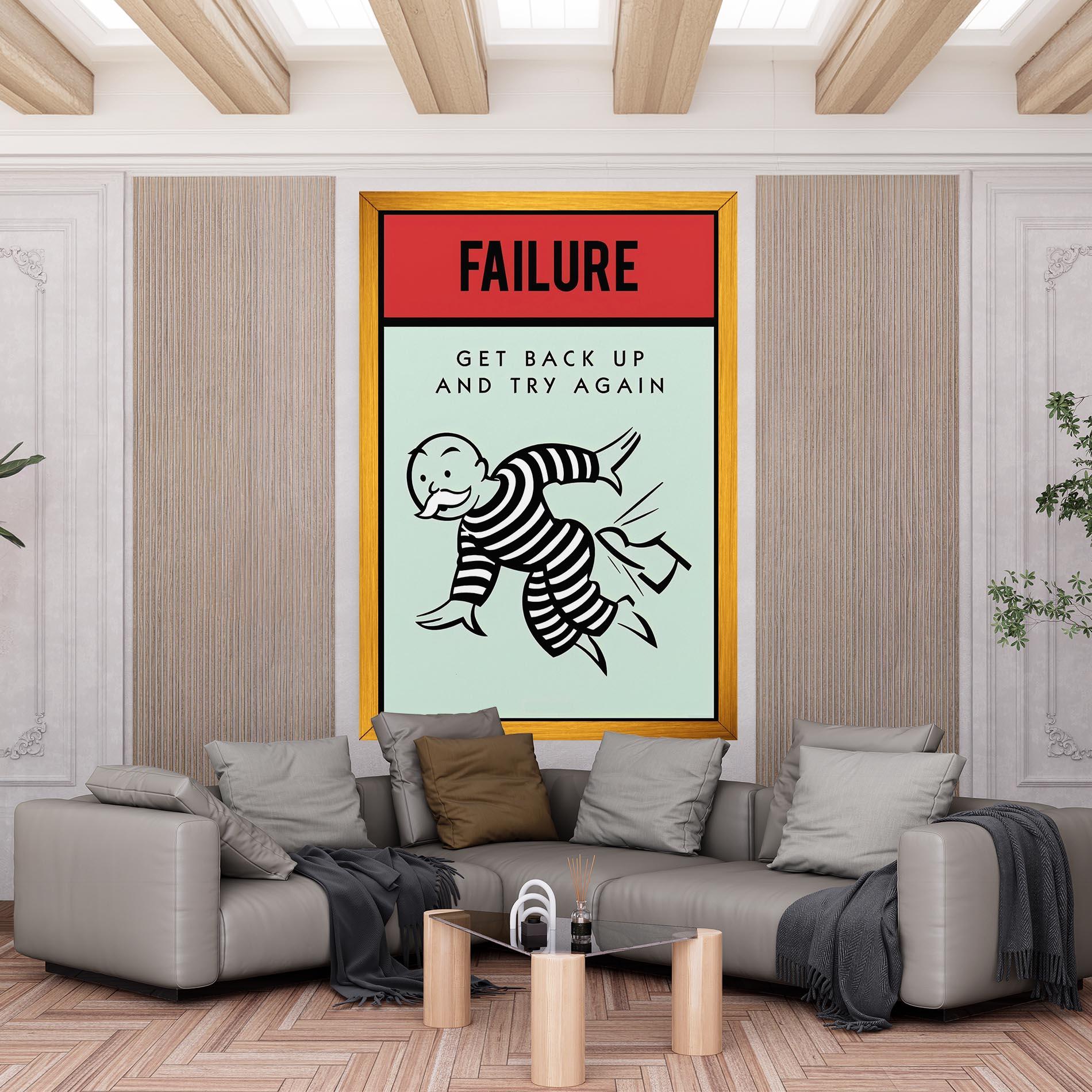 Leinwandbild FAILURE mockup 6