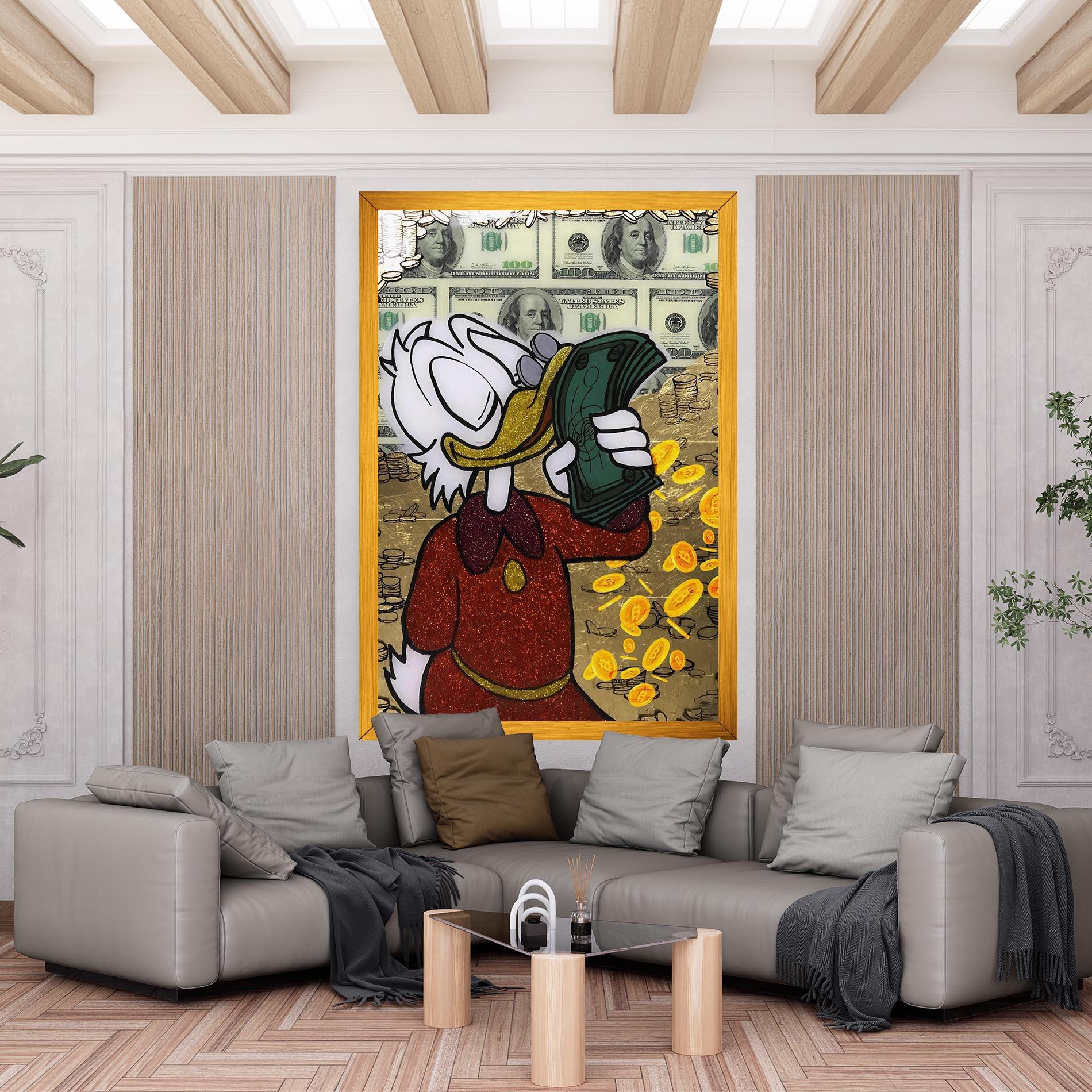 Leinwandbild Smell Like Money mockup 6