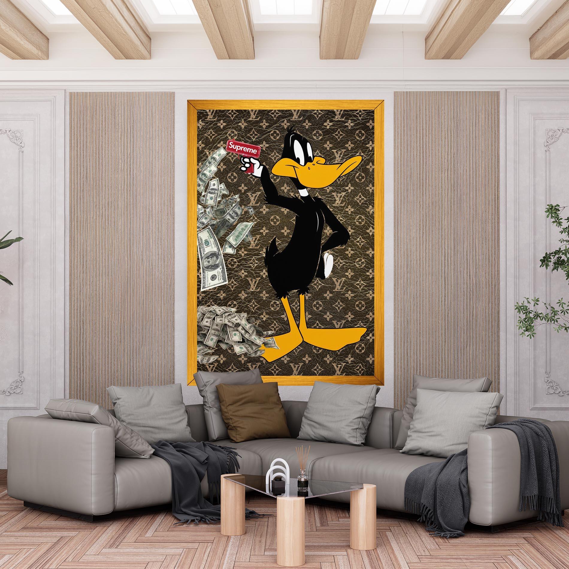 Leinwandbild Supreme Daffy mockup 6